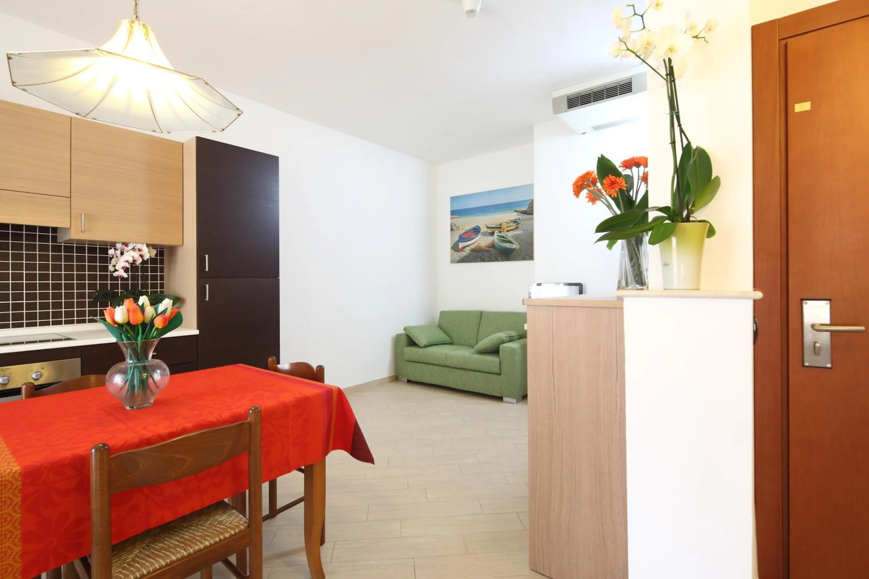 Kitchen or kitchenette in Residence Hotel Kriss