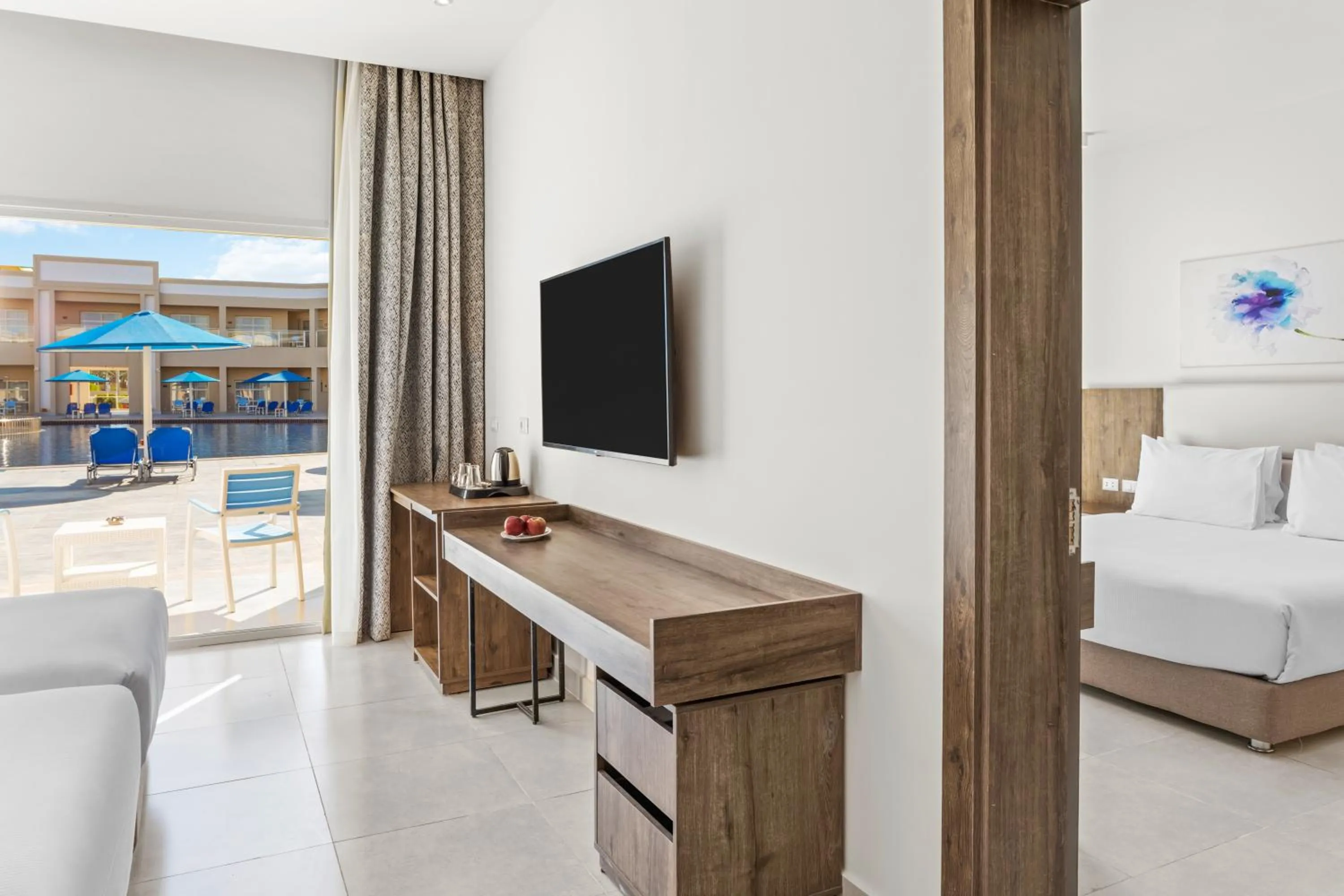 Bed in Pickalbatros Aqua Park Sharm El Sheikh