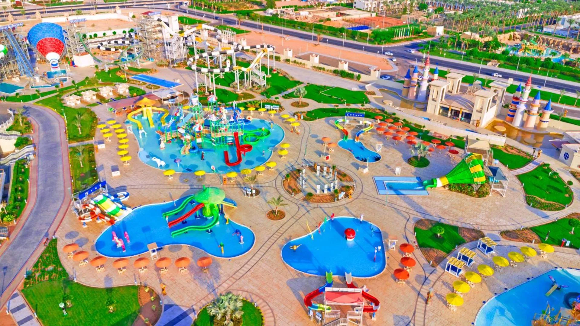 Bird's eye view in Pickalbatros Aqua Park Sharm El Sheikh