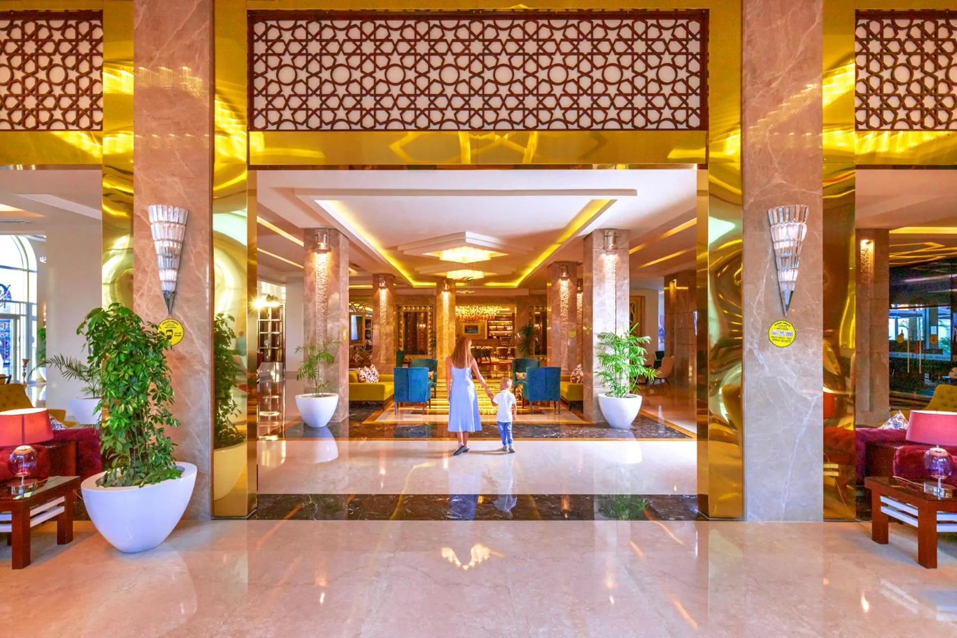 Lobby or reception in Pickalbatros Aqua Park Sharm El Sheikh