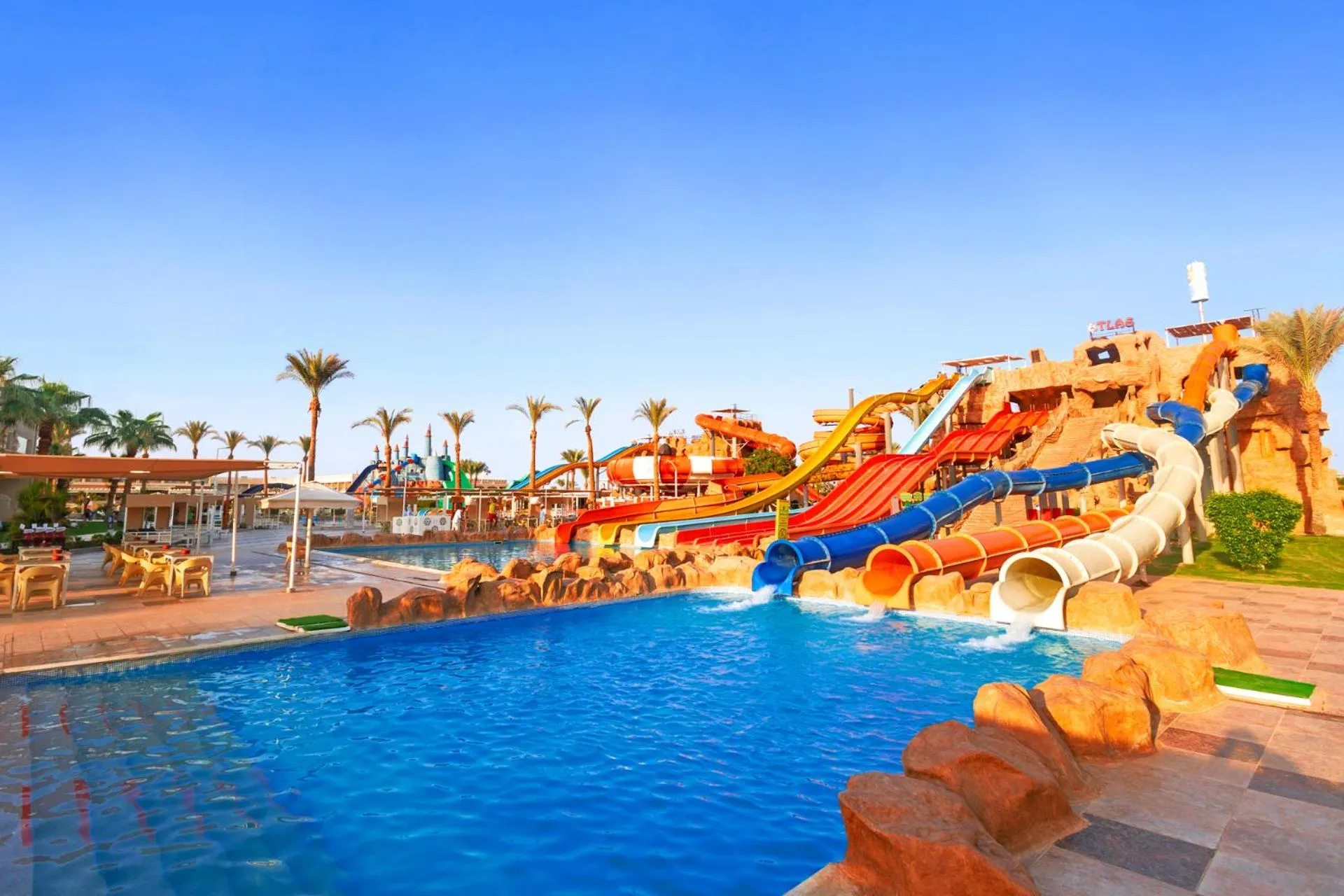 Aqua park in Pickalbatros Aqua Park Sharm El Sheikh