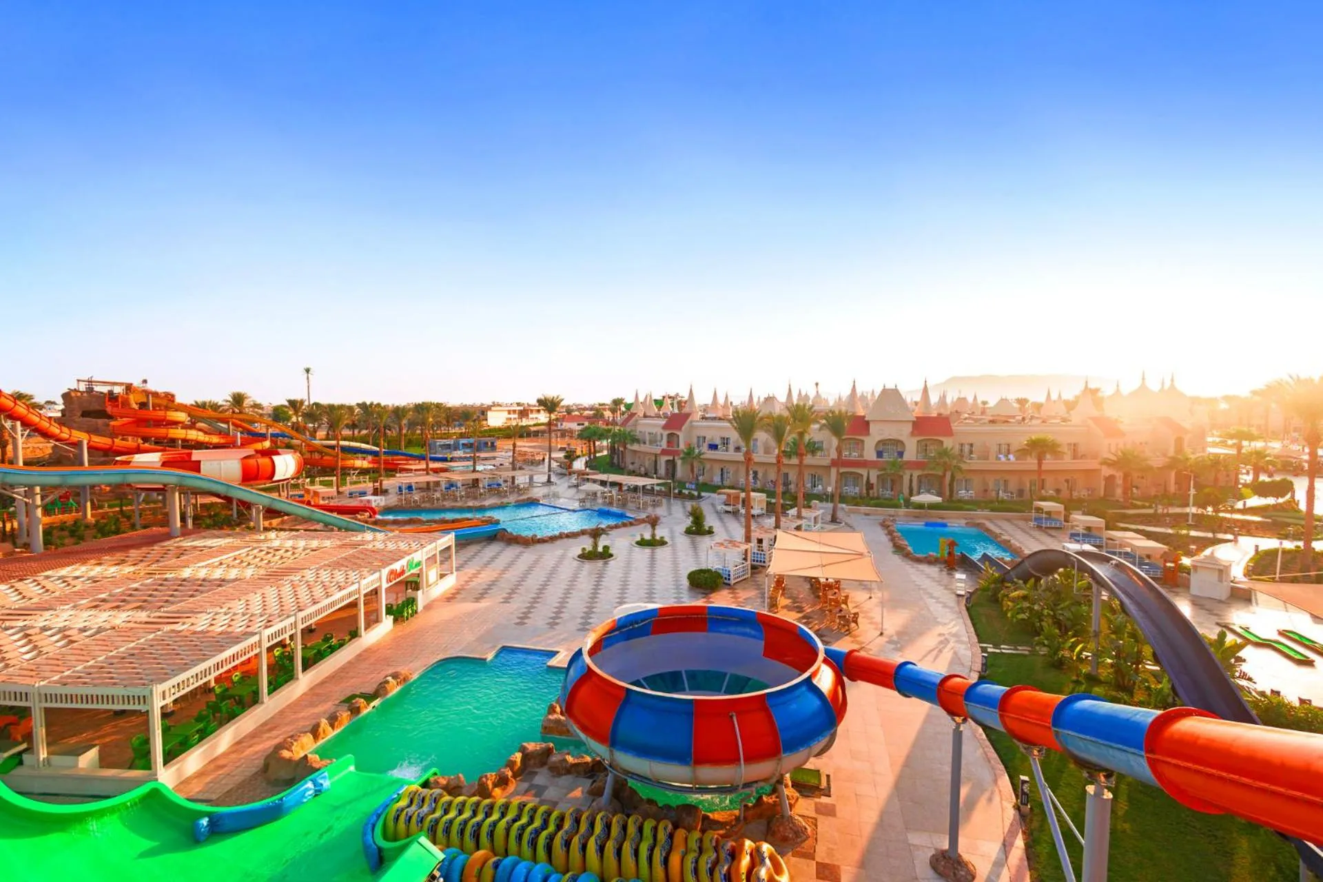 Aqua park in Pickalbatros Aqua Park Sharm El Sheikh