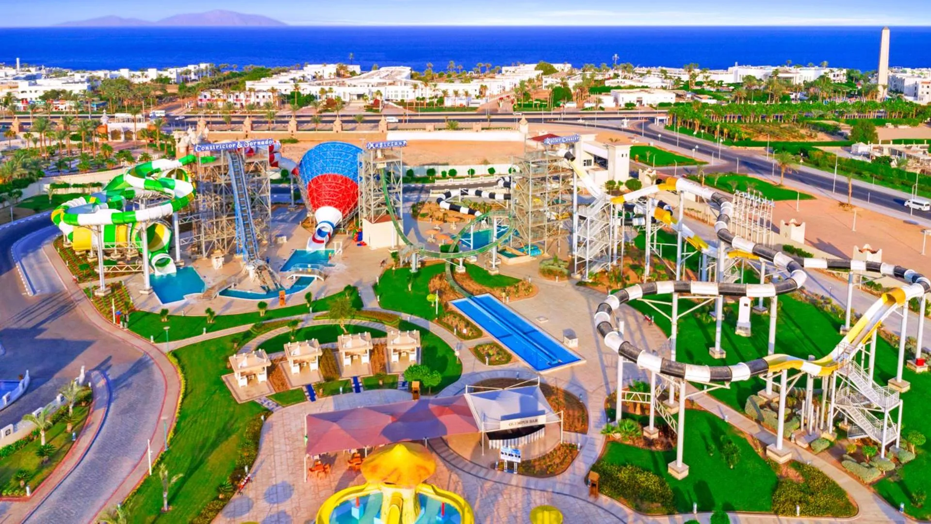 Bird's eye view in Pickalbatros Aqua Park Sharm El Sheikh