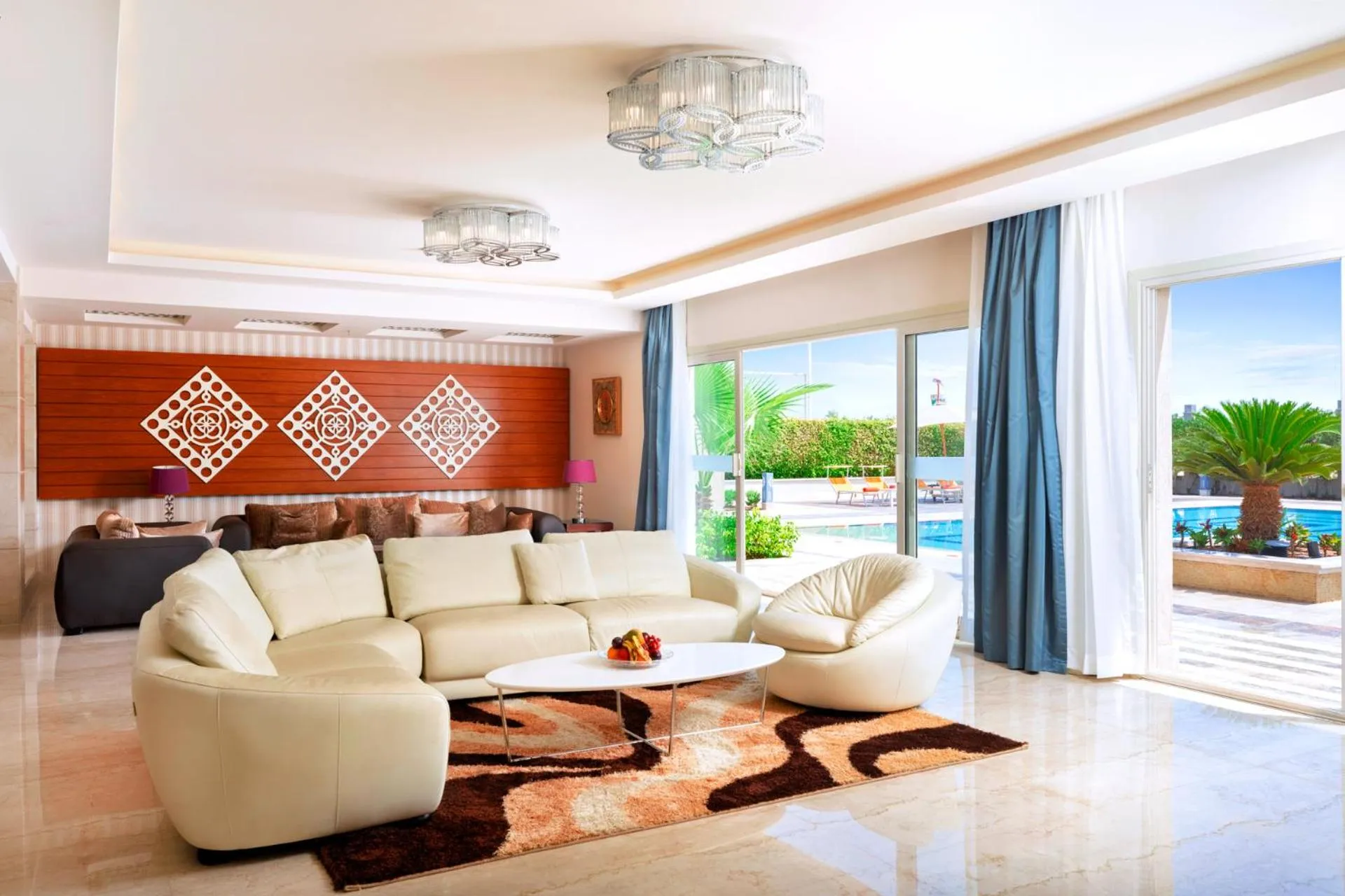 Living room in Pickalbatros Aqua Park Sharm El Sheikh
