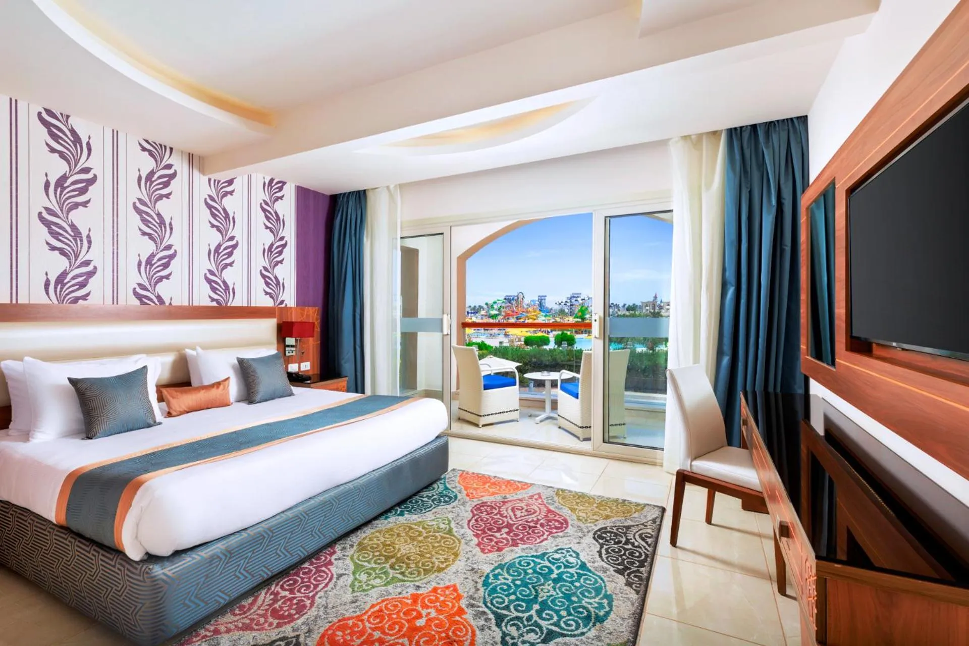 Bedroom, Bed in Pickalbatros Aqua Park Sharm El Sheikh