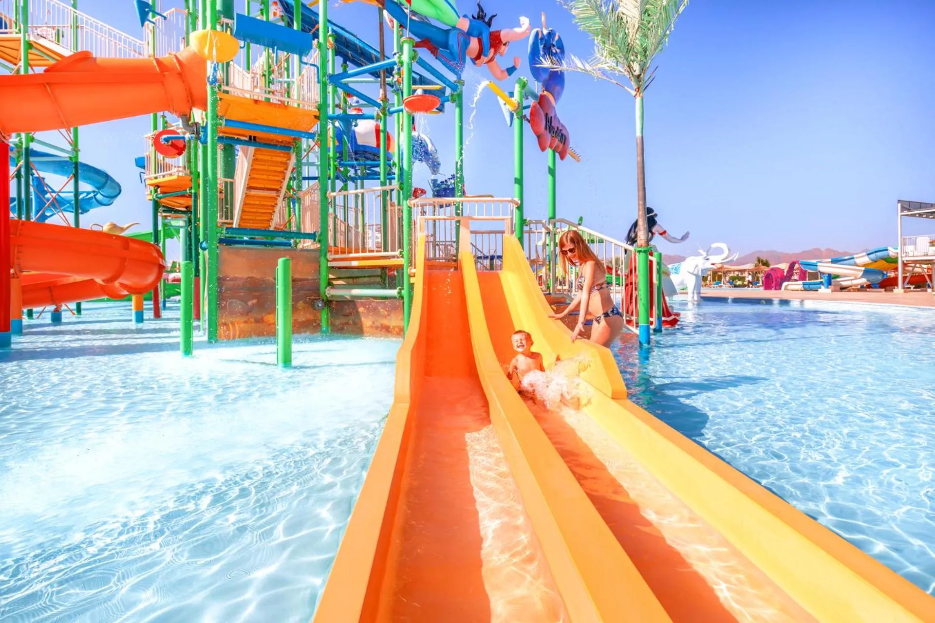 Aqua park in Pickalbatros Aqua Park Sharm El Sheikh