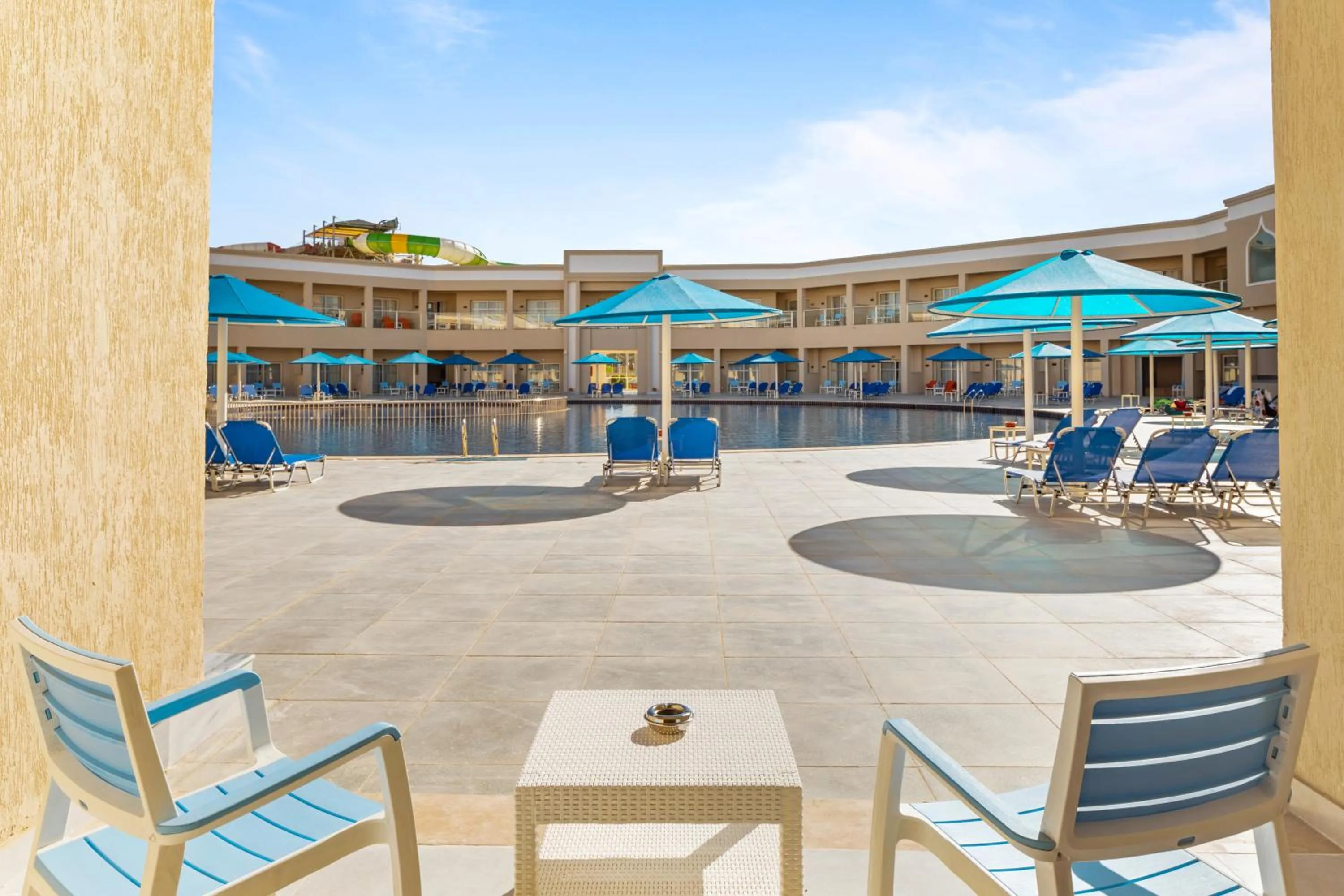 Pool view in Pickalbatros Aqua Park Sharm El Sheikh