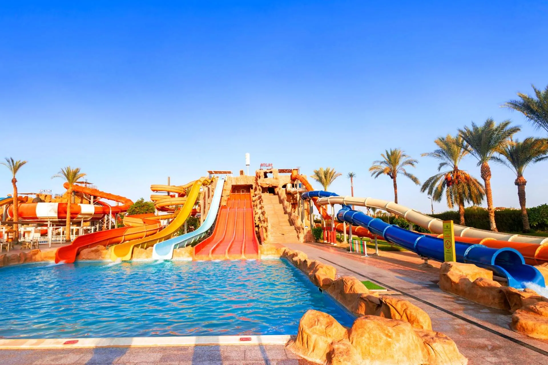 Aqua park in Pickalbatros Aqua Park Sharm El Sheikh