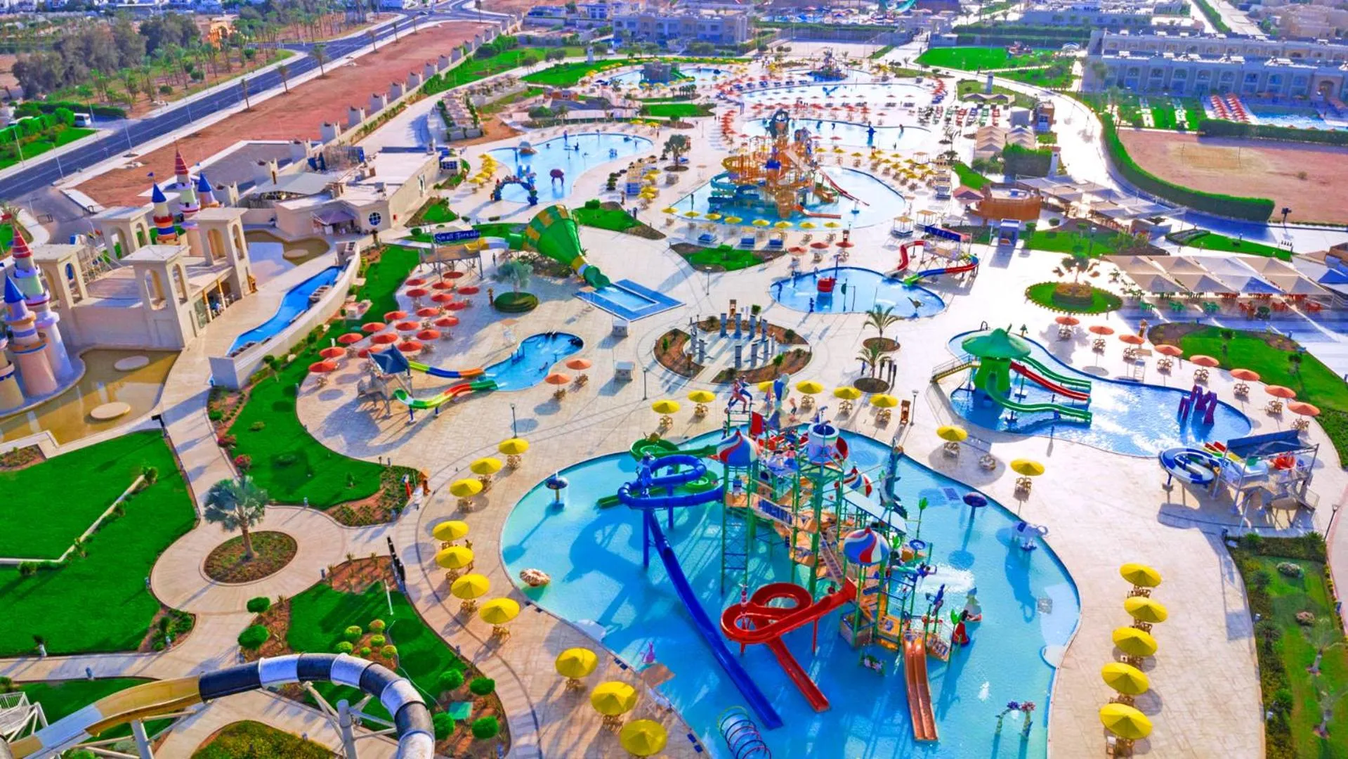 Bird's eye view in Pickalbatros Aqua Park Sharm El Sheikh