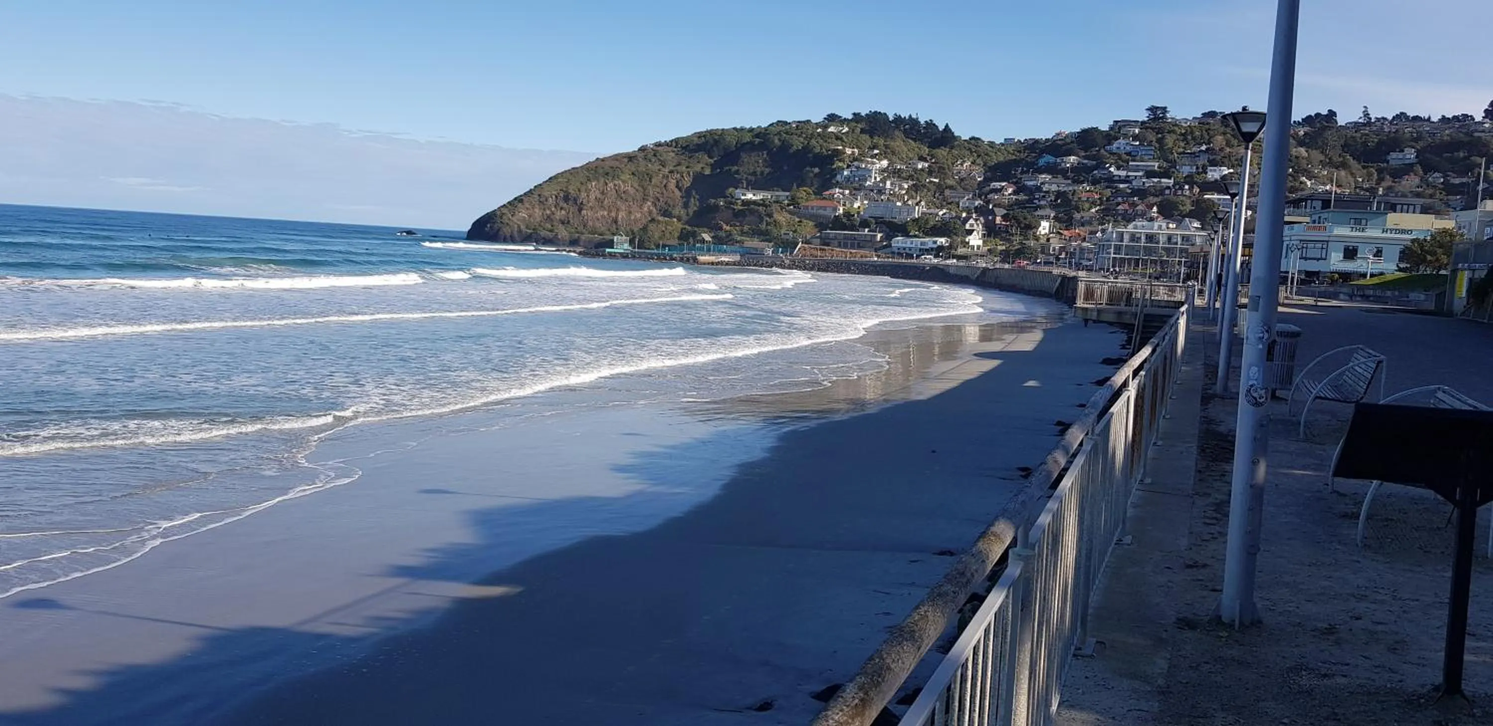 Beach in Rosemount B&B by the Sea St Clair