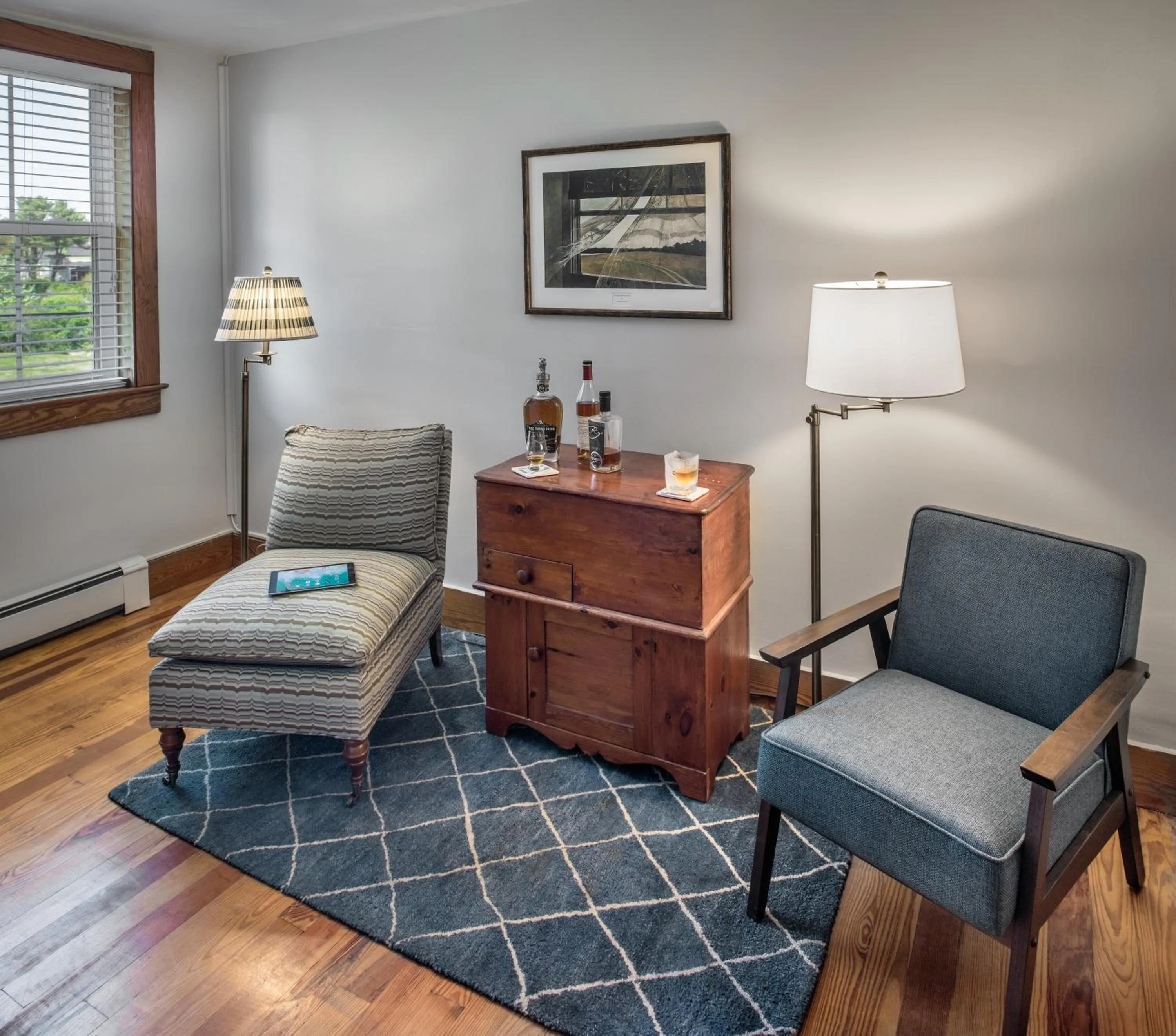 Seating area in The Craignair Inn & Causeway Restaurant