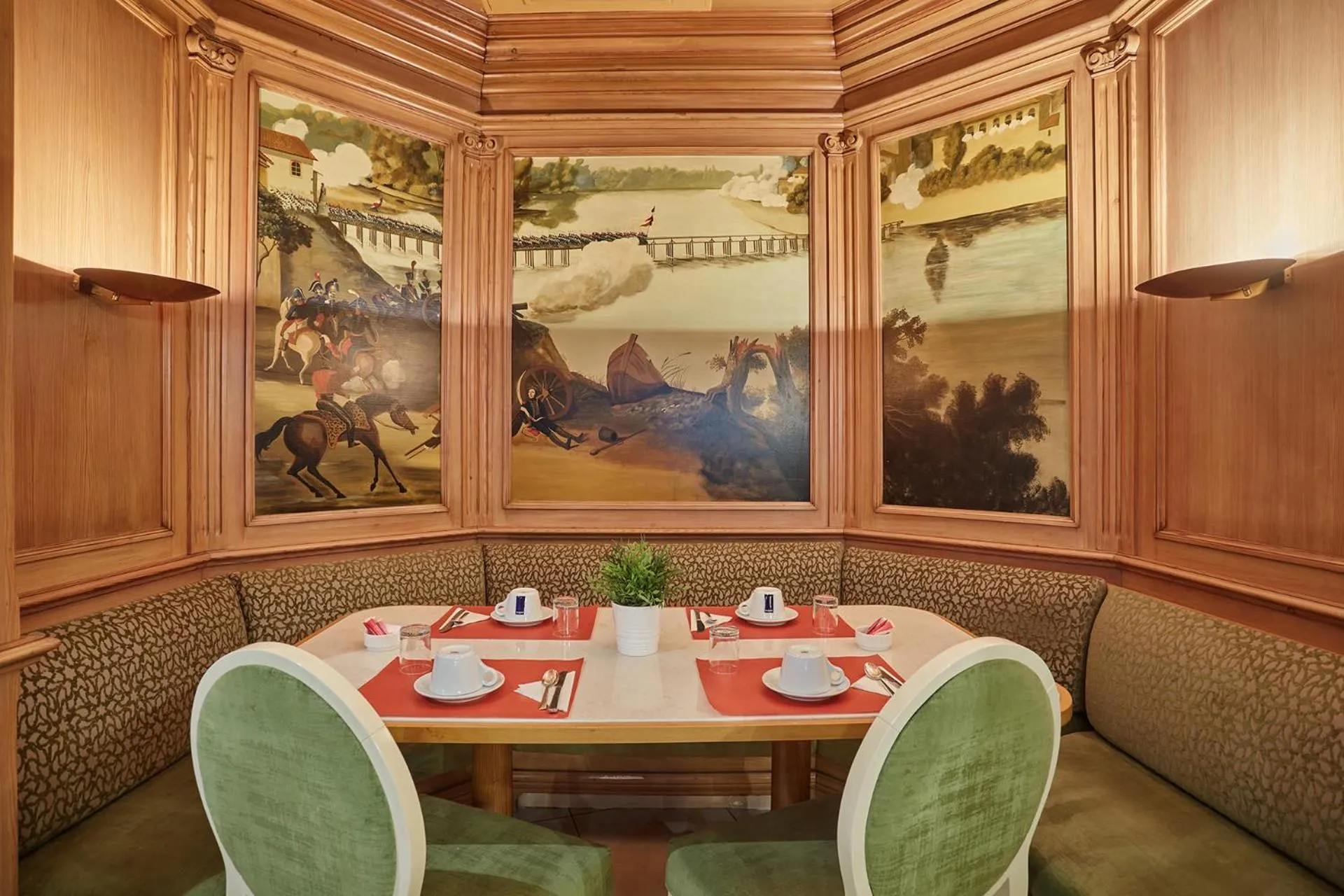 Lounge or bar in Hotel Murat