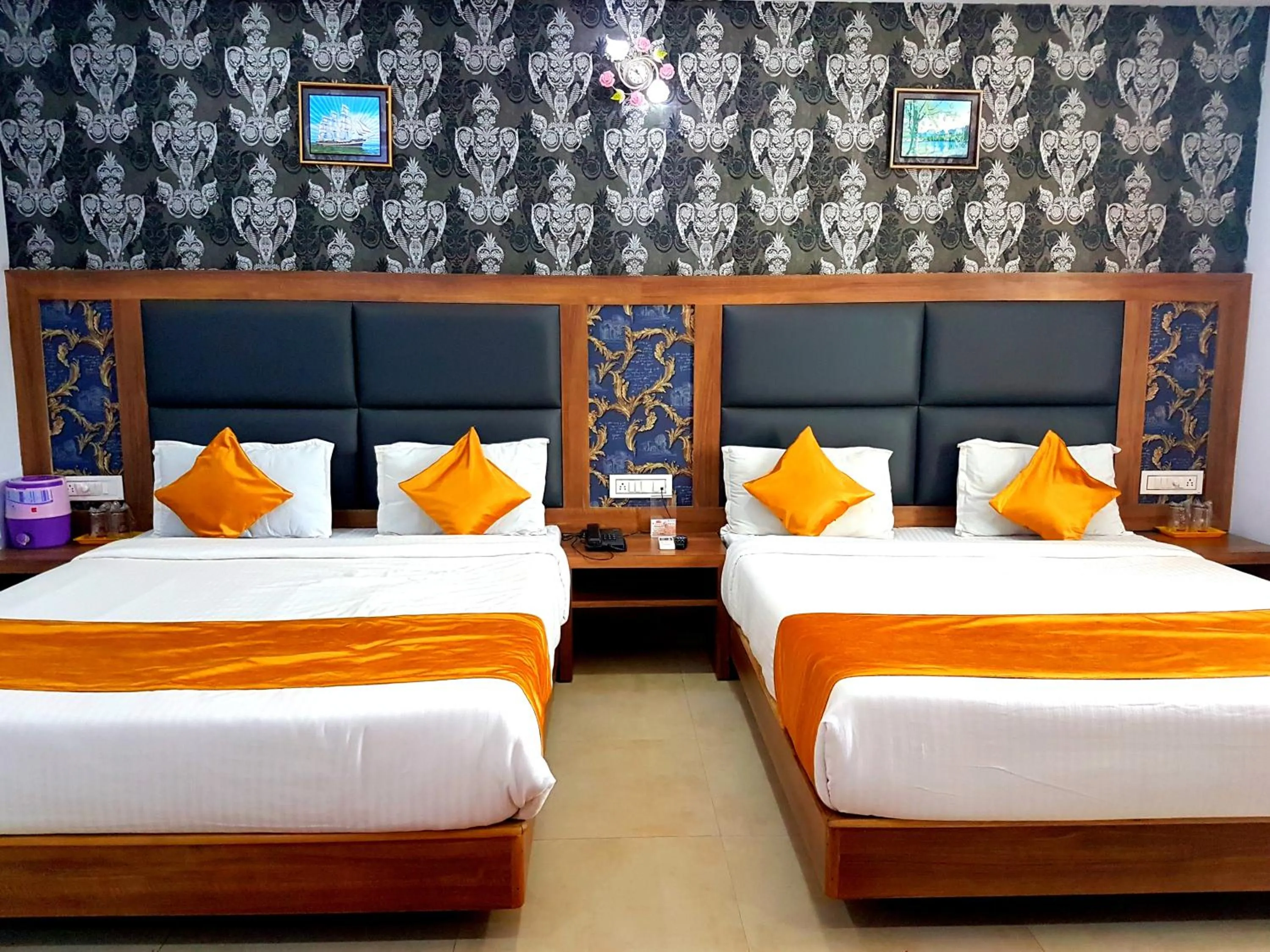 Bed in Mahabir Sheraton