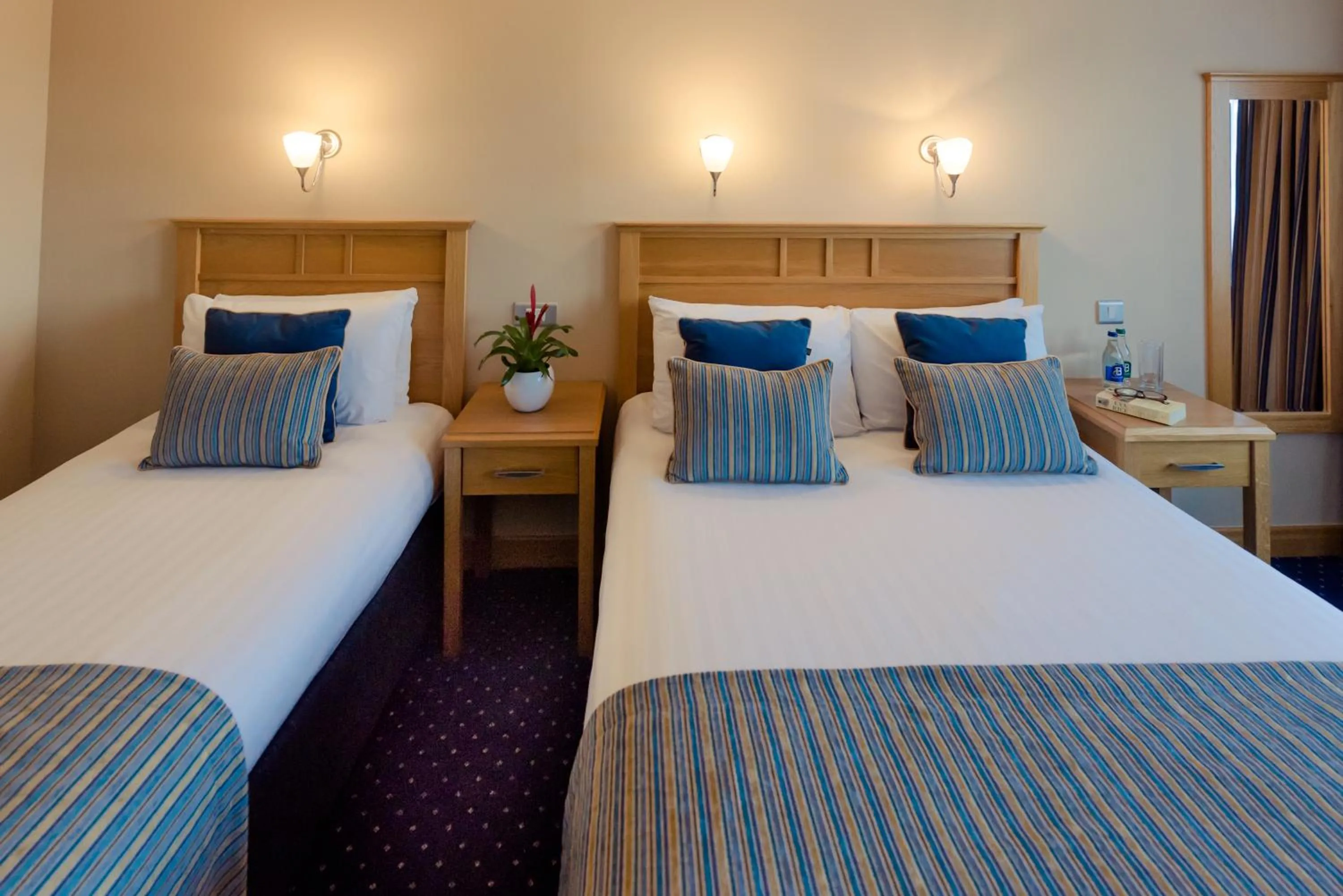 Photo of the whole room, Bed in Rochestown Lodge Hotel