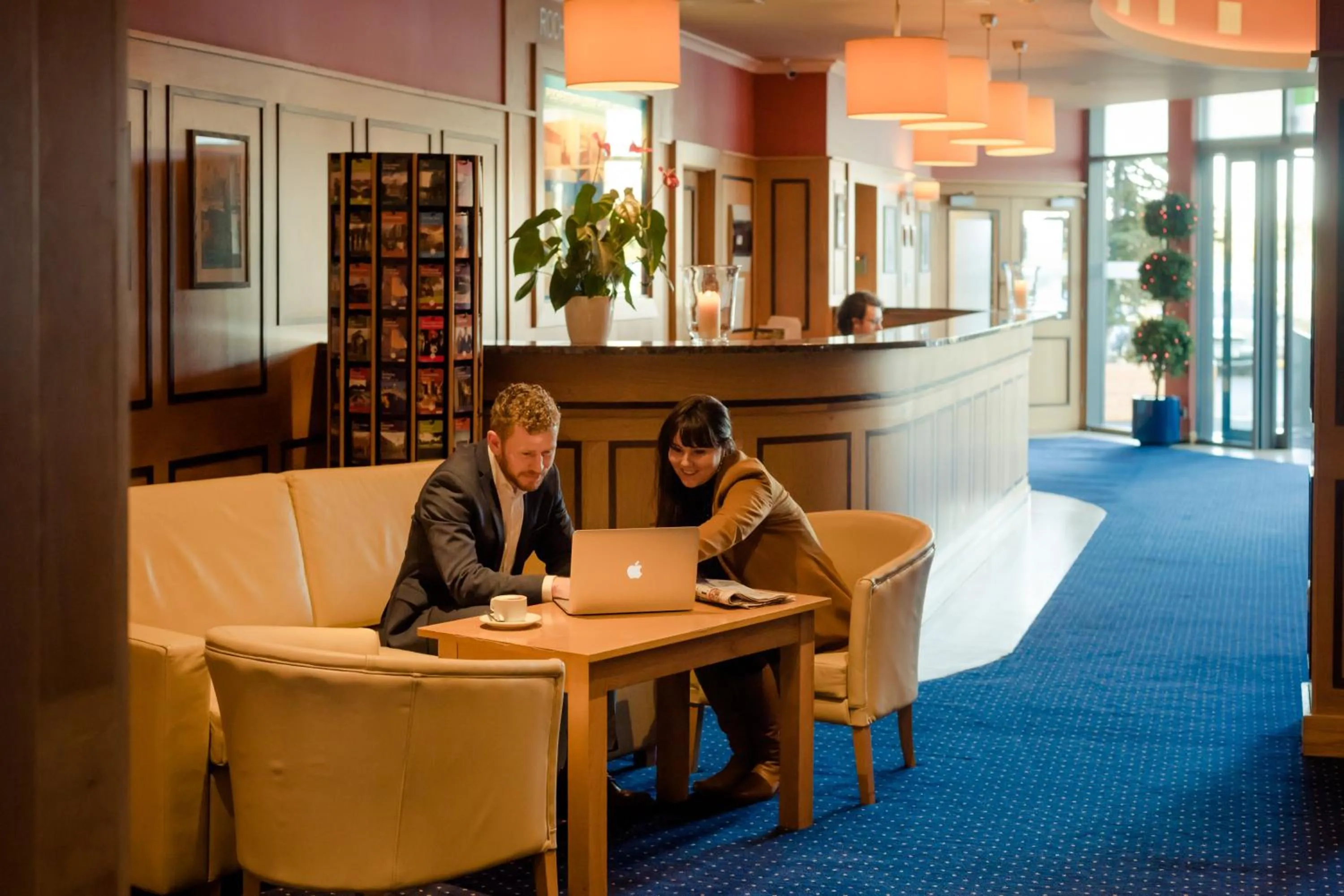 Lobby or reception in Rochestown Lodge Hotel
