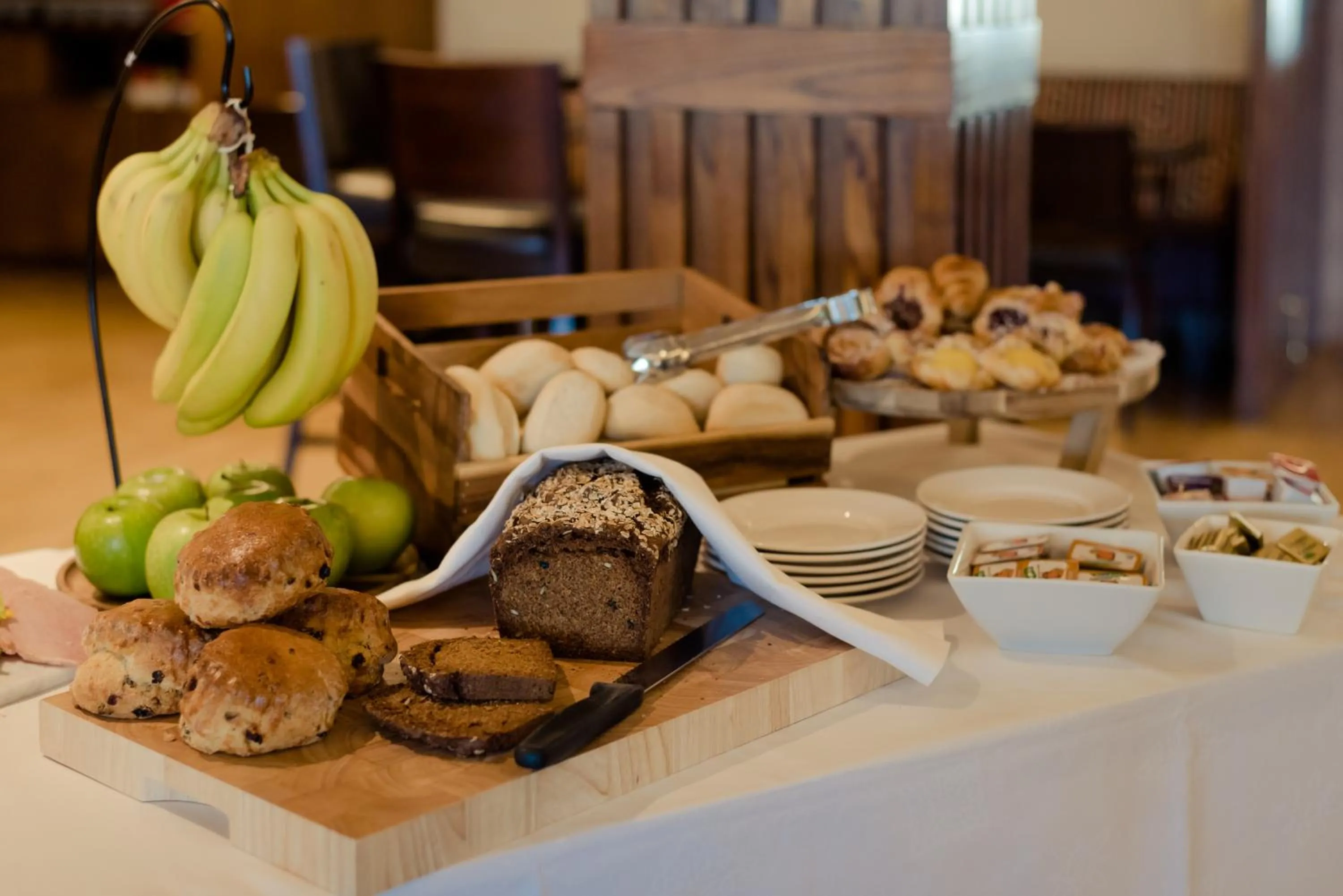 Continental breakfast in Rochestown Lodge Hotel