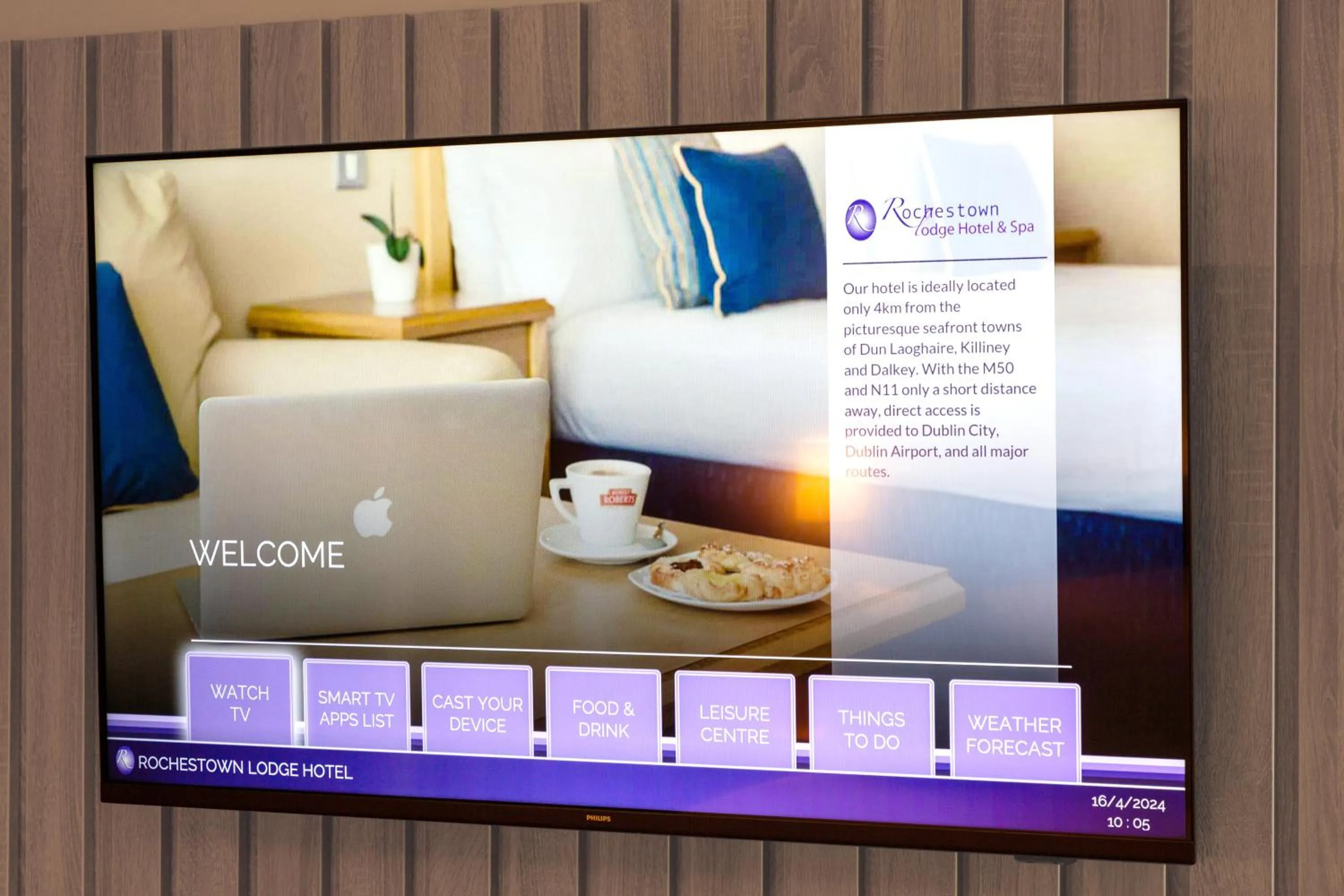 TV and multimedia in Rochestown Lodge Hotel