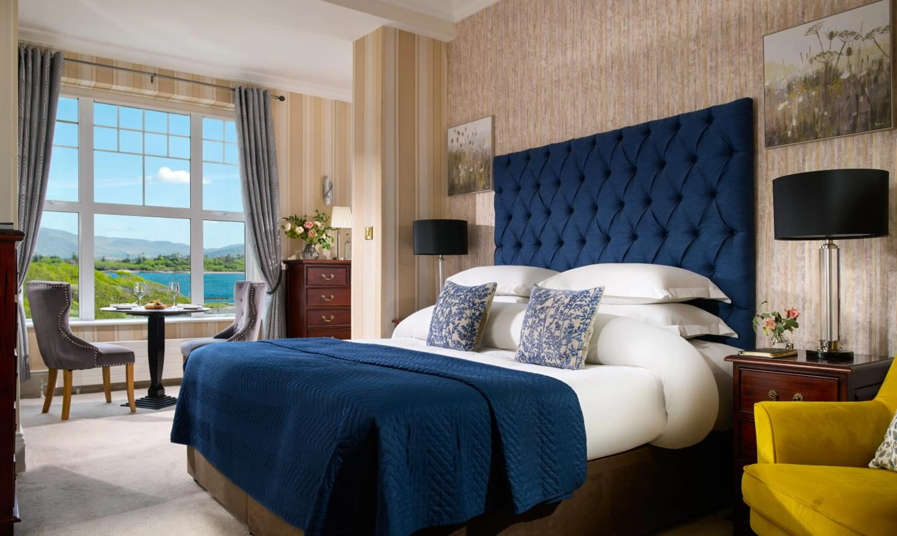 Bed in Parknasilla Resort & Spa