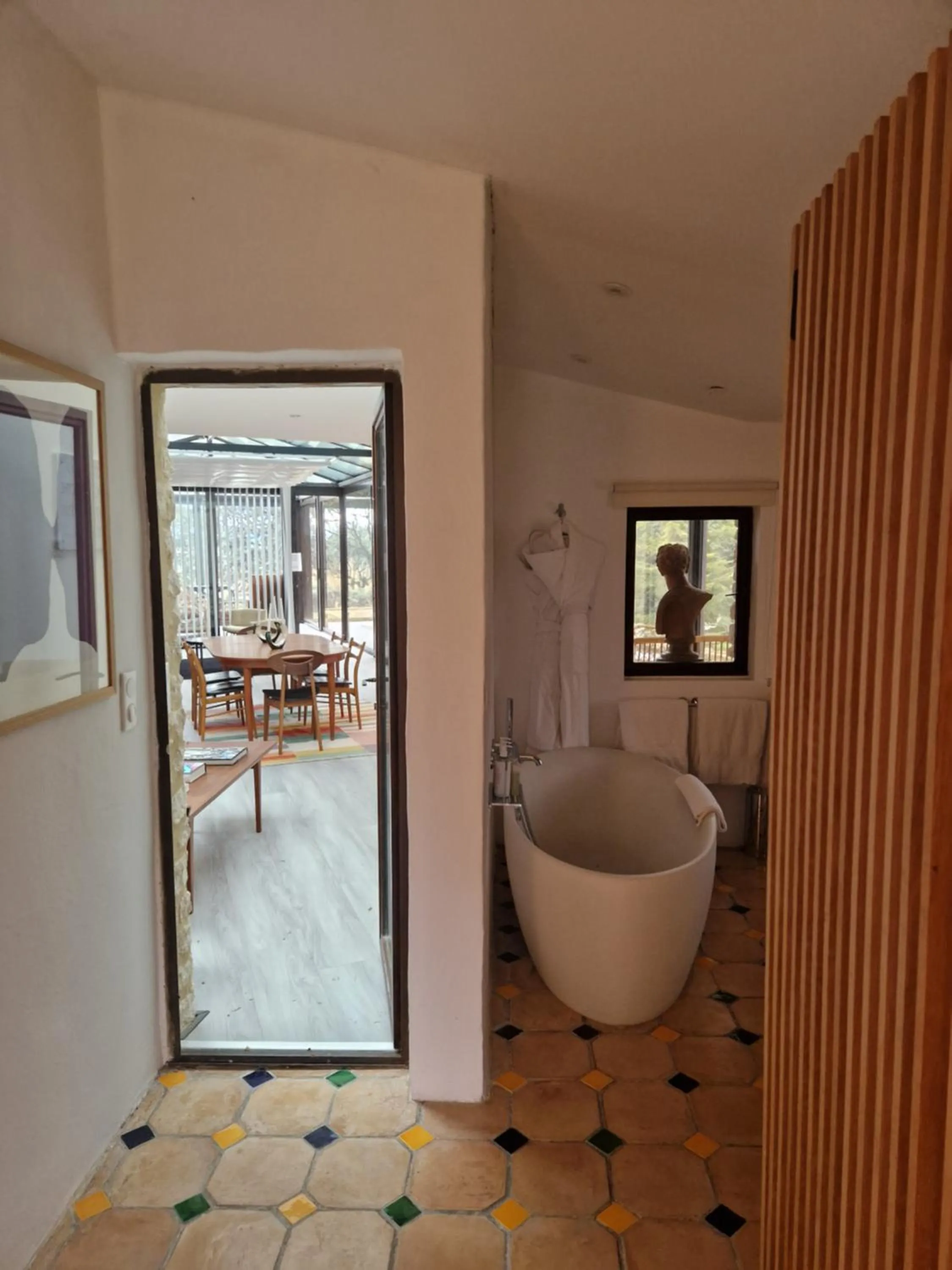 Living room in Domaine des Andéols