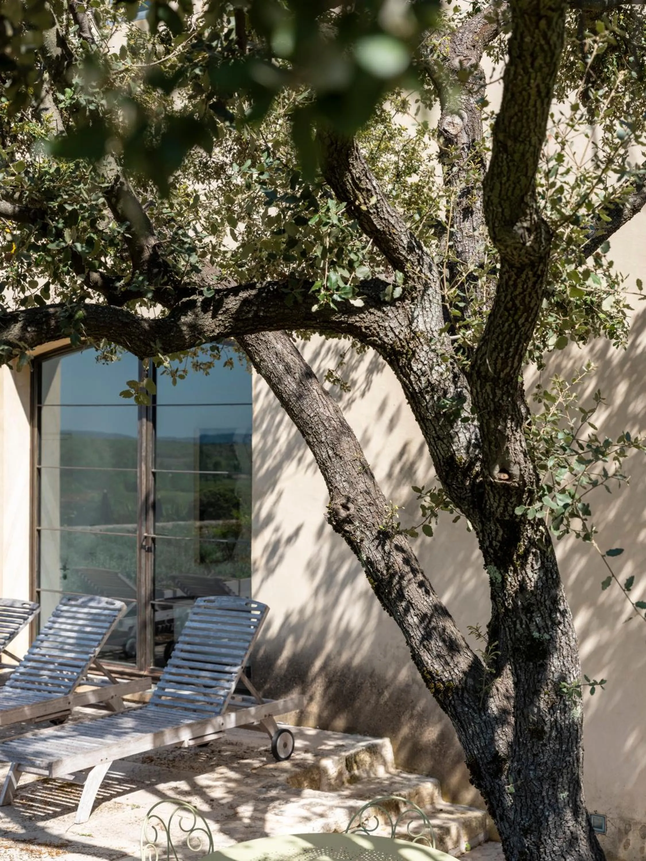 Garden in Domaine des Andéols