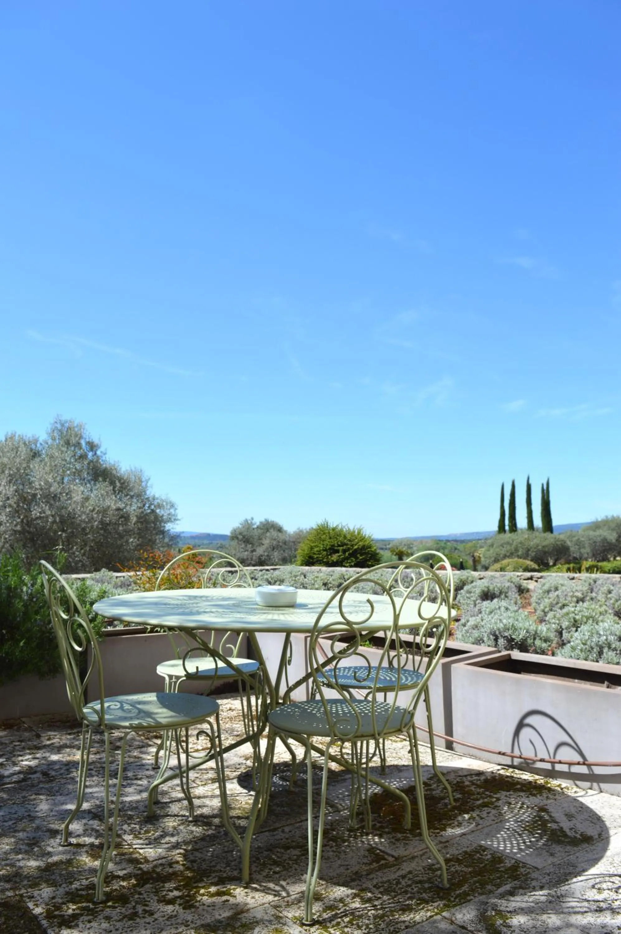 Natural landscape in Domaine des Andéols