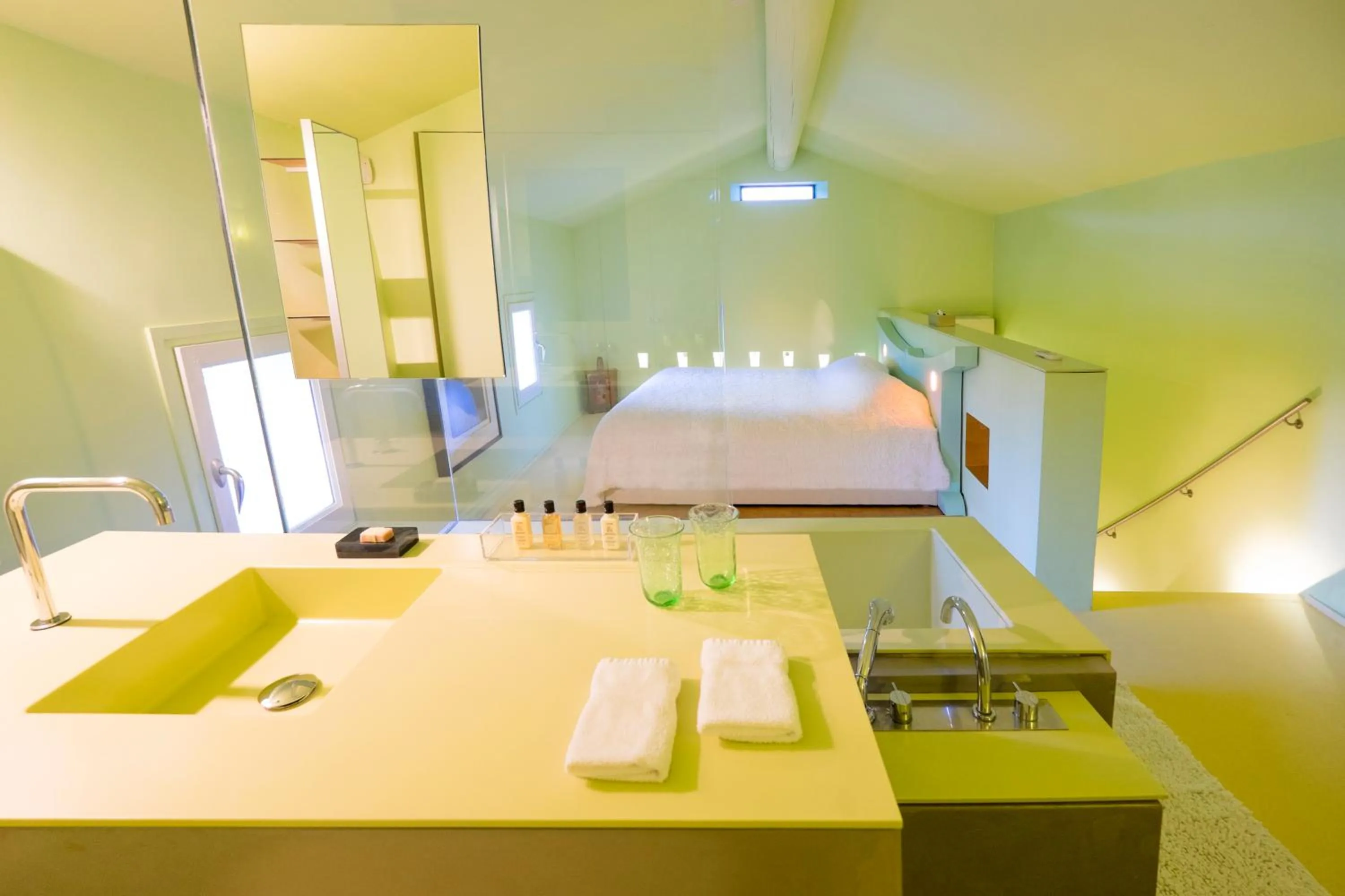 Bed in Domaine des Andéols