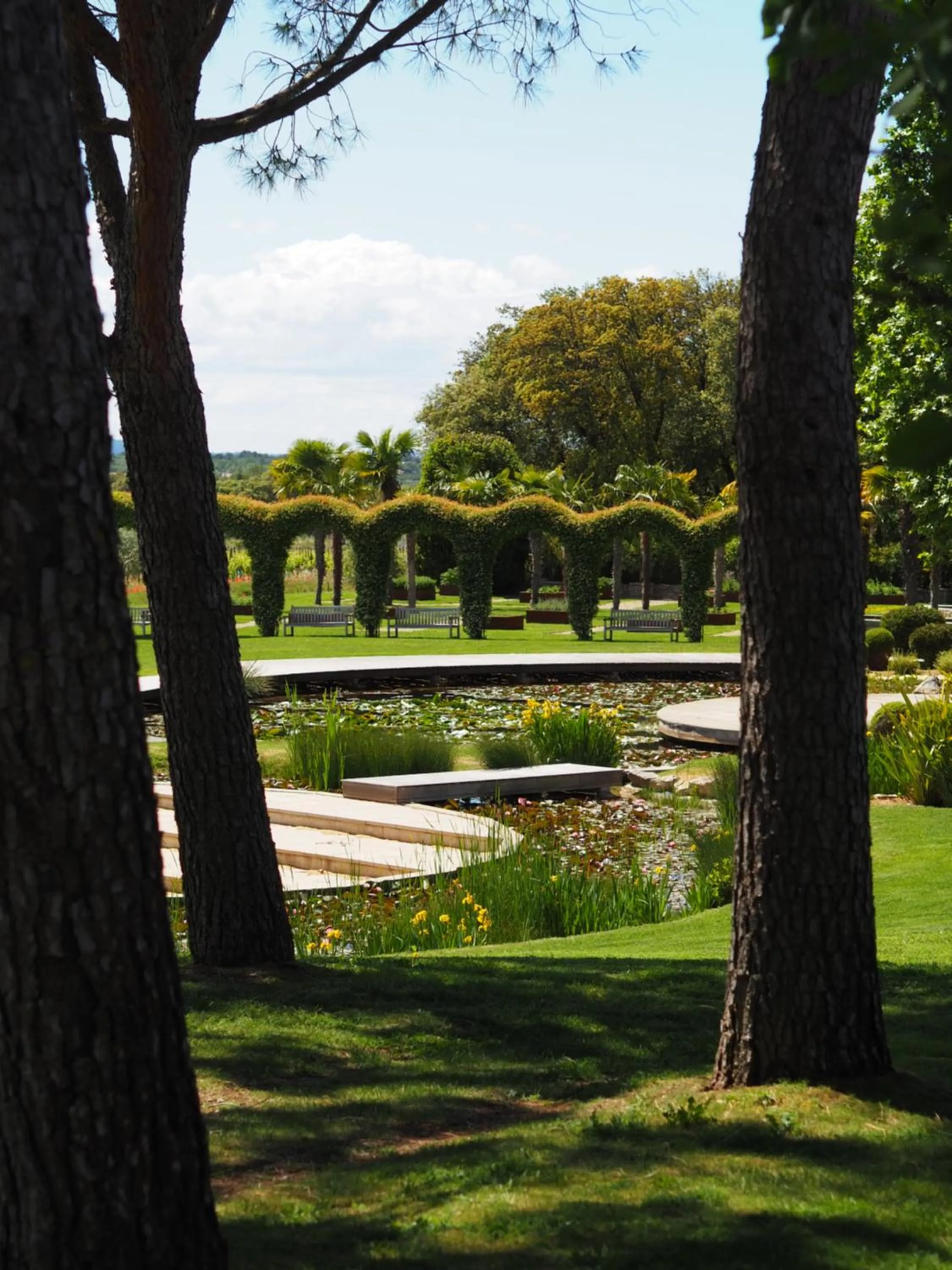 Day in Domaine des Andéols