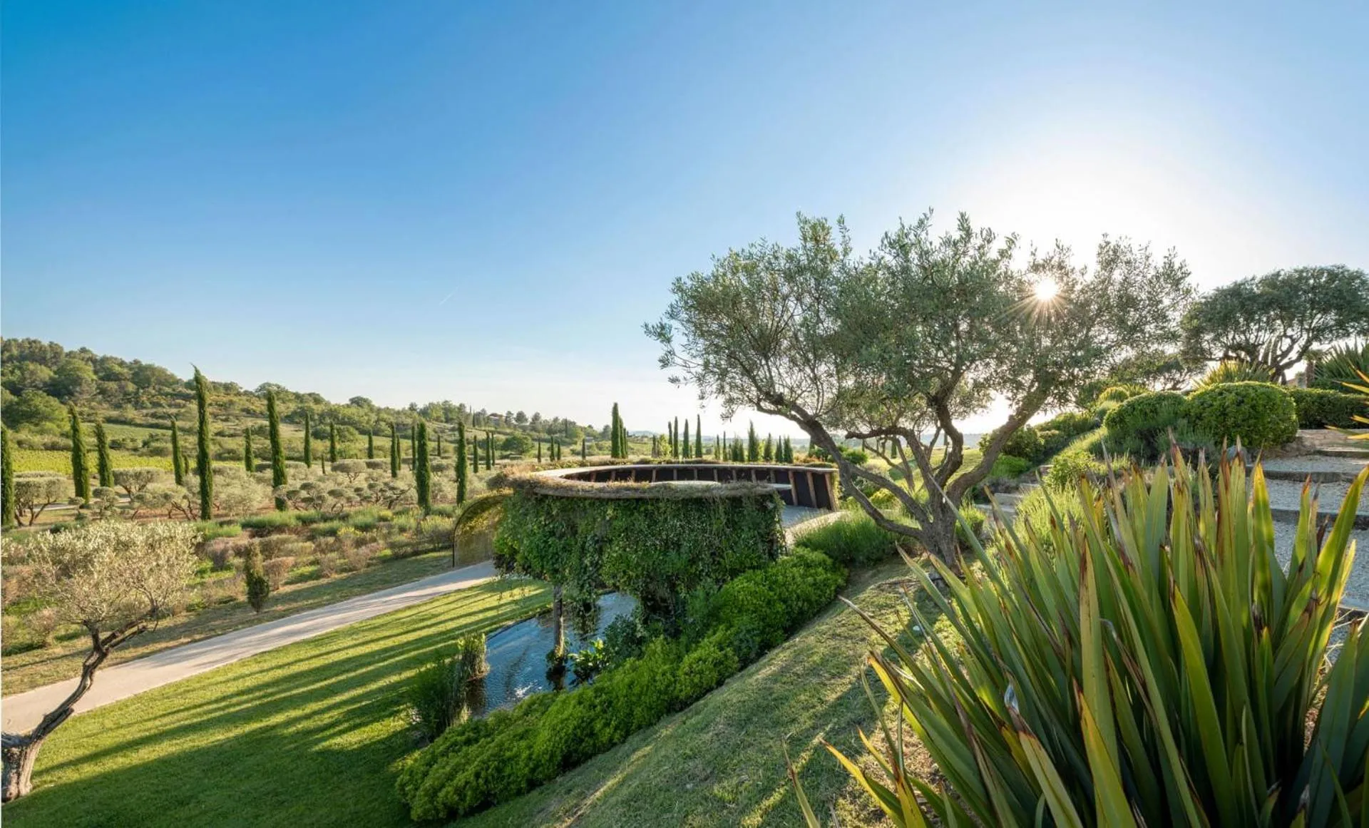 Day in Domaine des Andéols