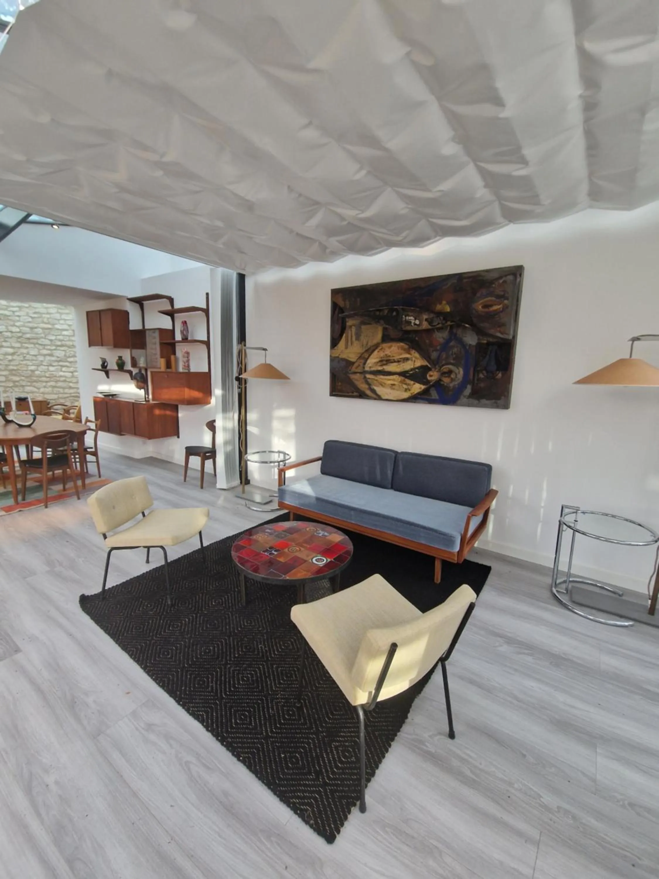 Living room in Domaine des Andéols