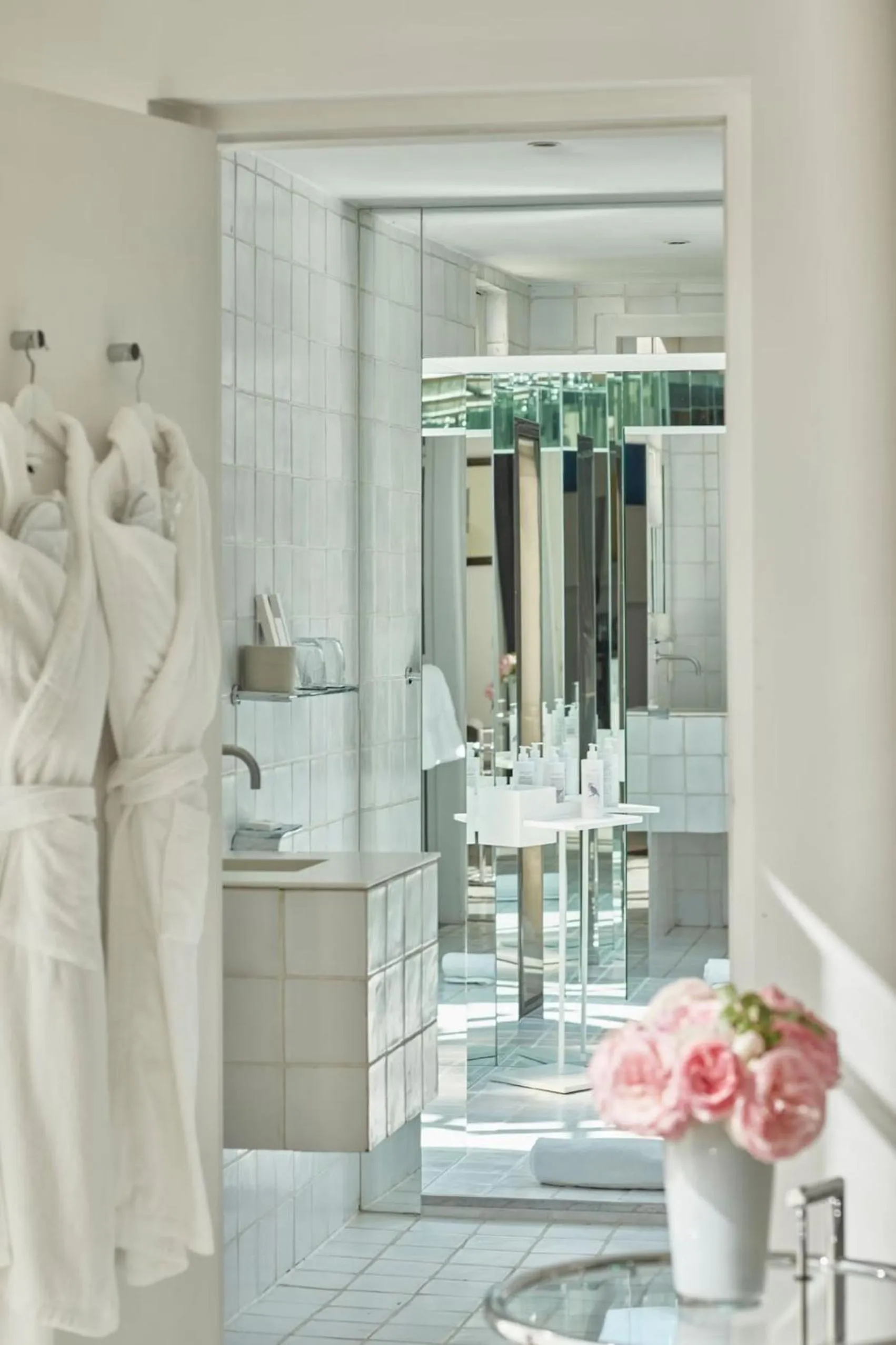 Shower in Domaine des Andéols