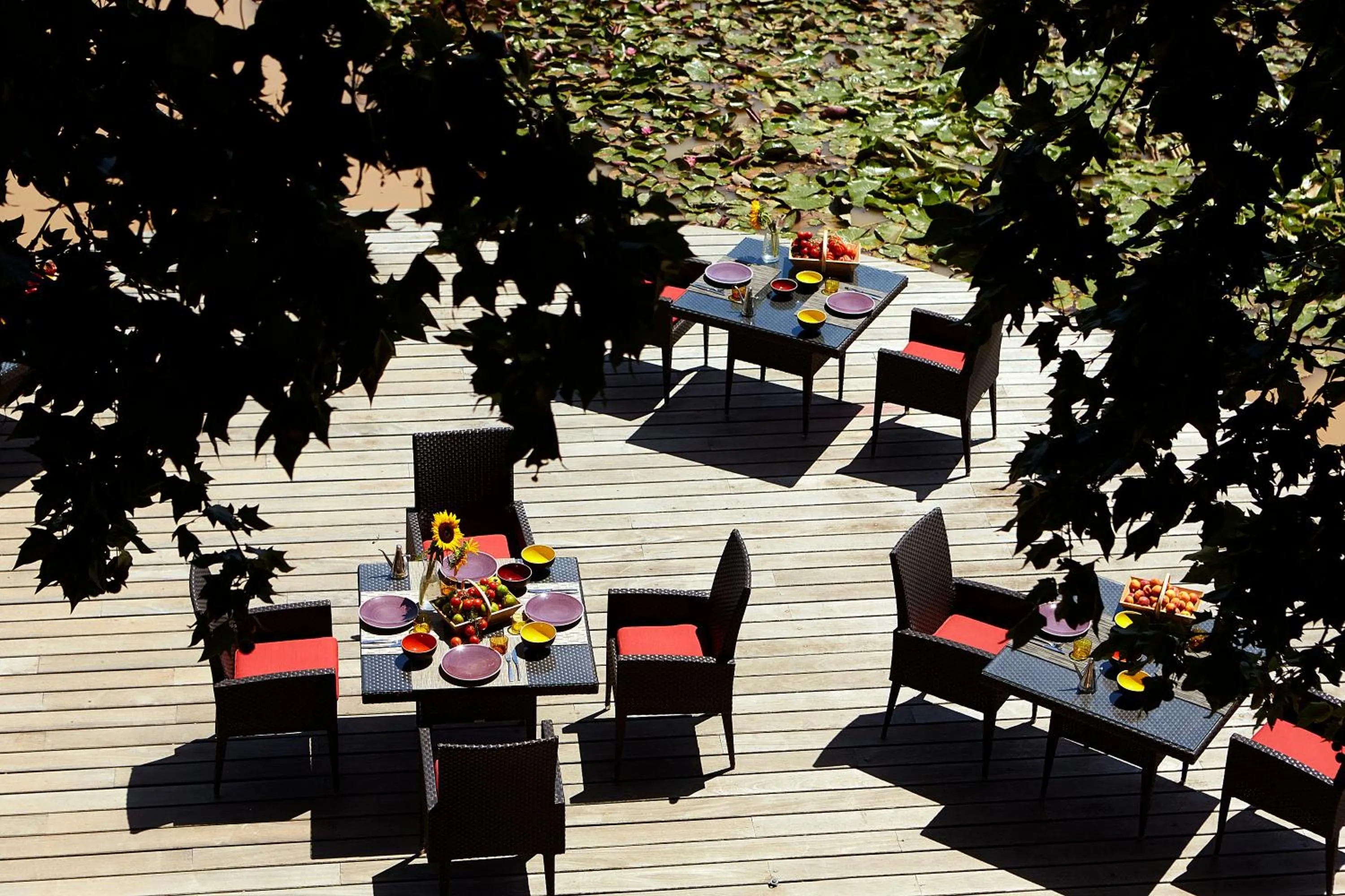 Restaurant/places to eat in Domaine des Andéols