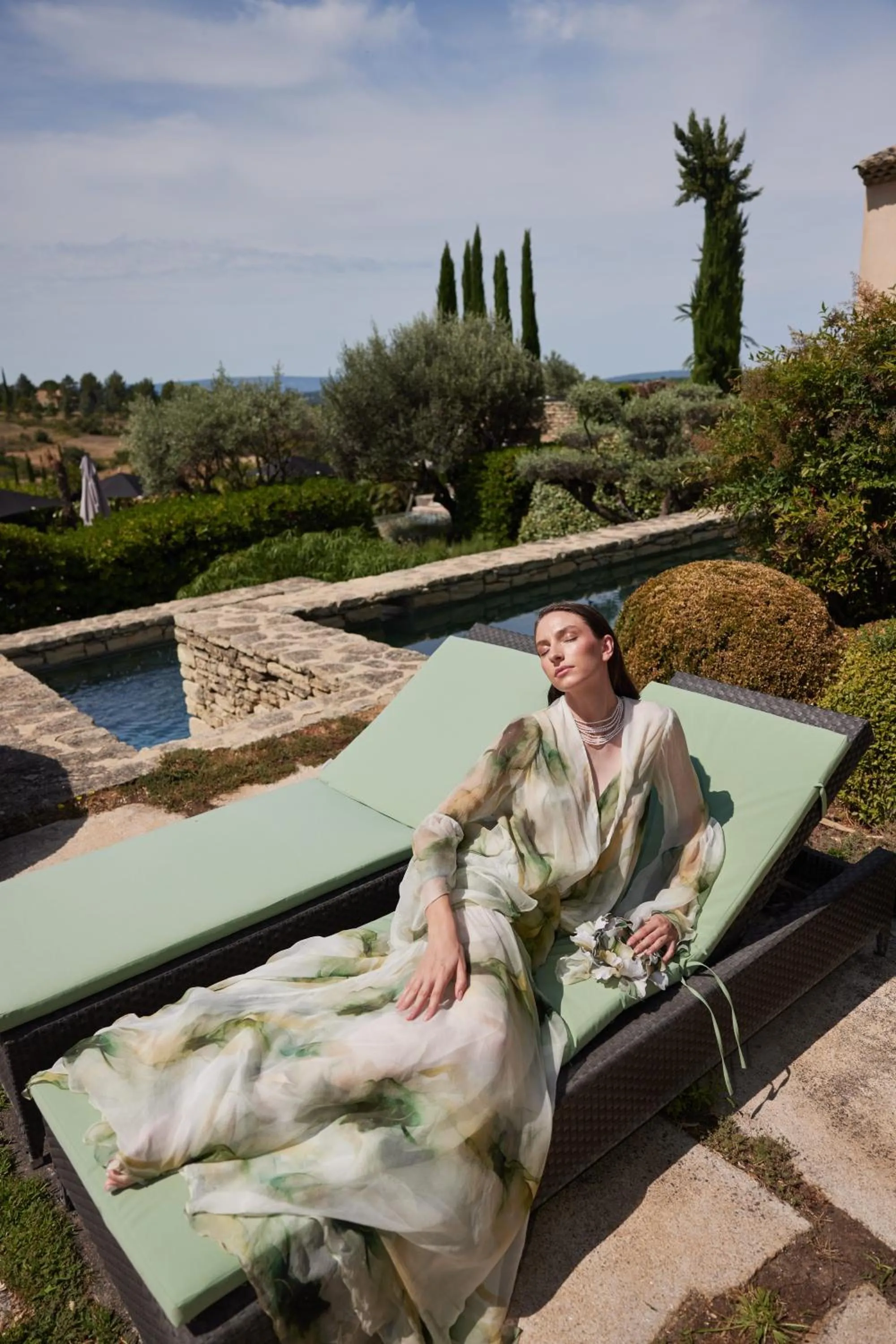 Natural landscape in Domaine des Andéols