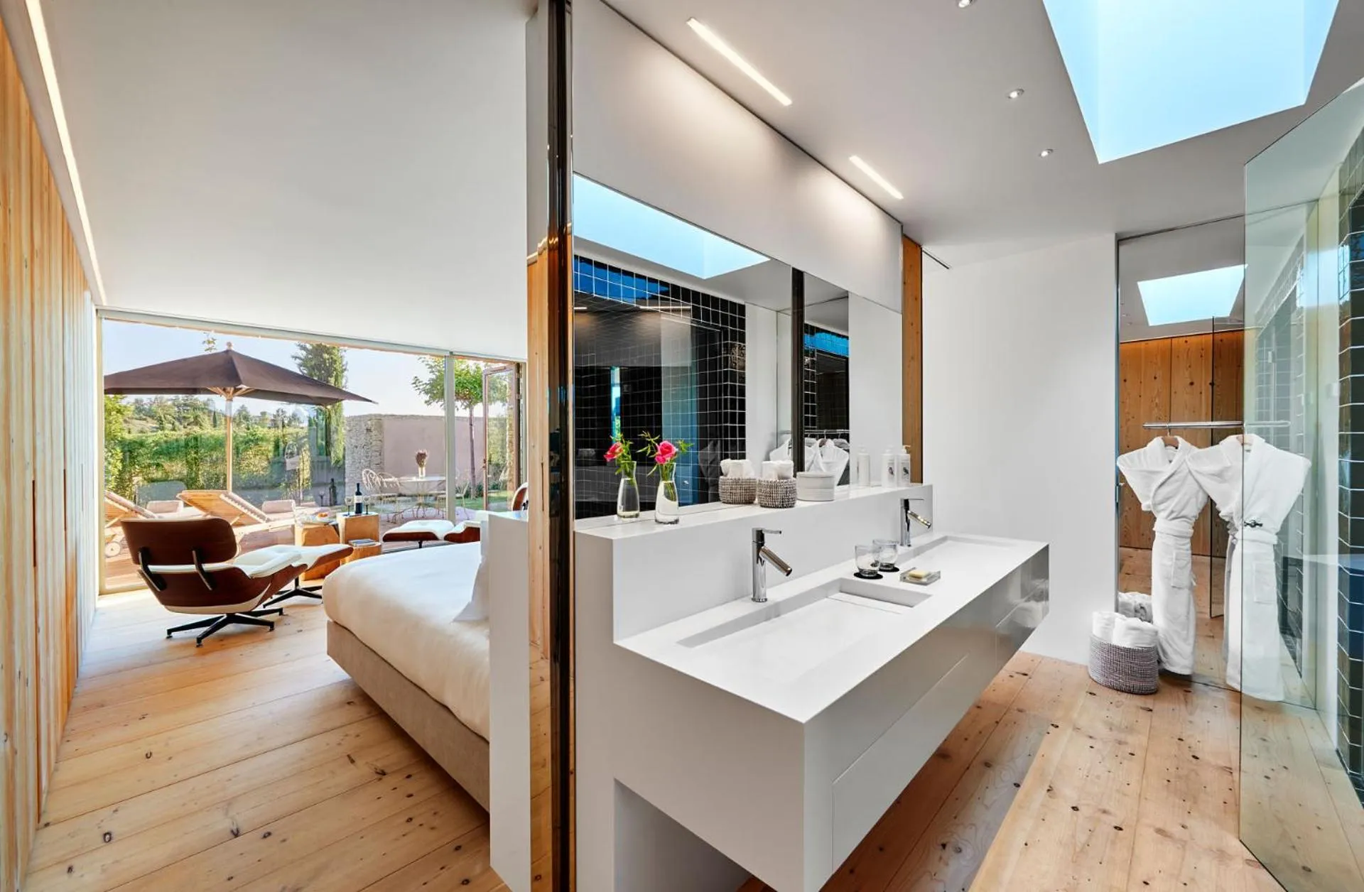 Bathroom in Domaine des Andéols