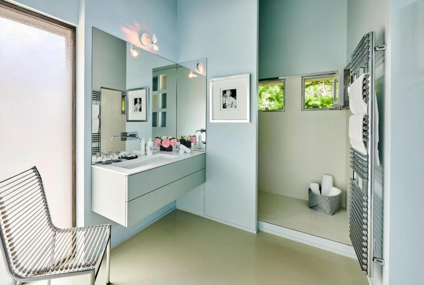 Bathroom in Domaine des Andéols