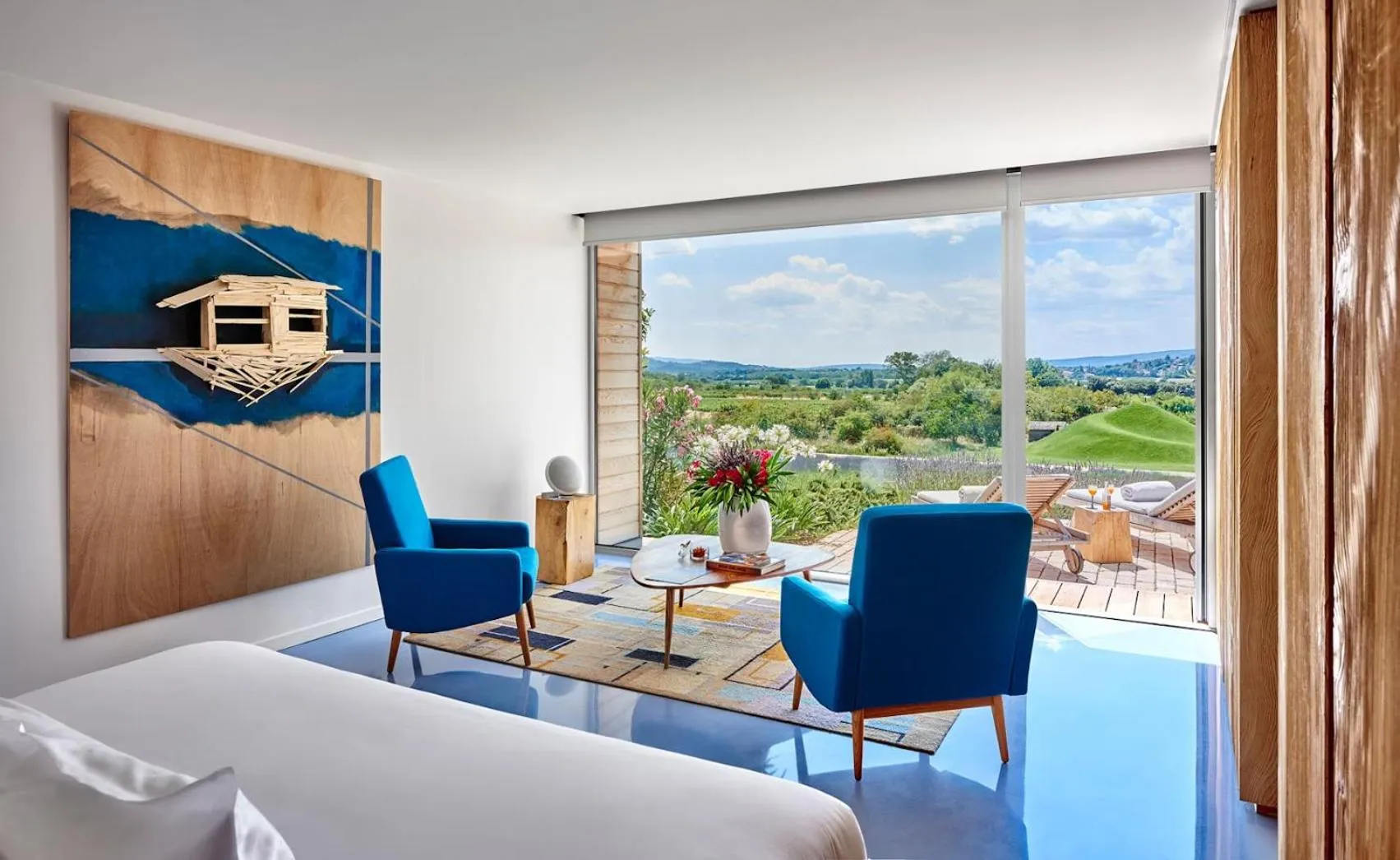 Bed in Domaine des Andéols