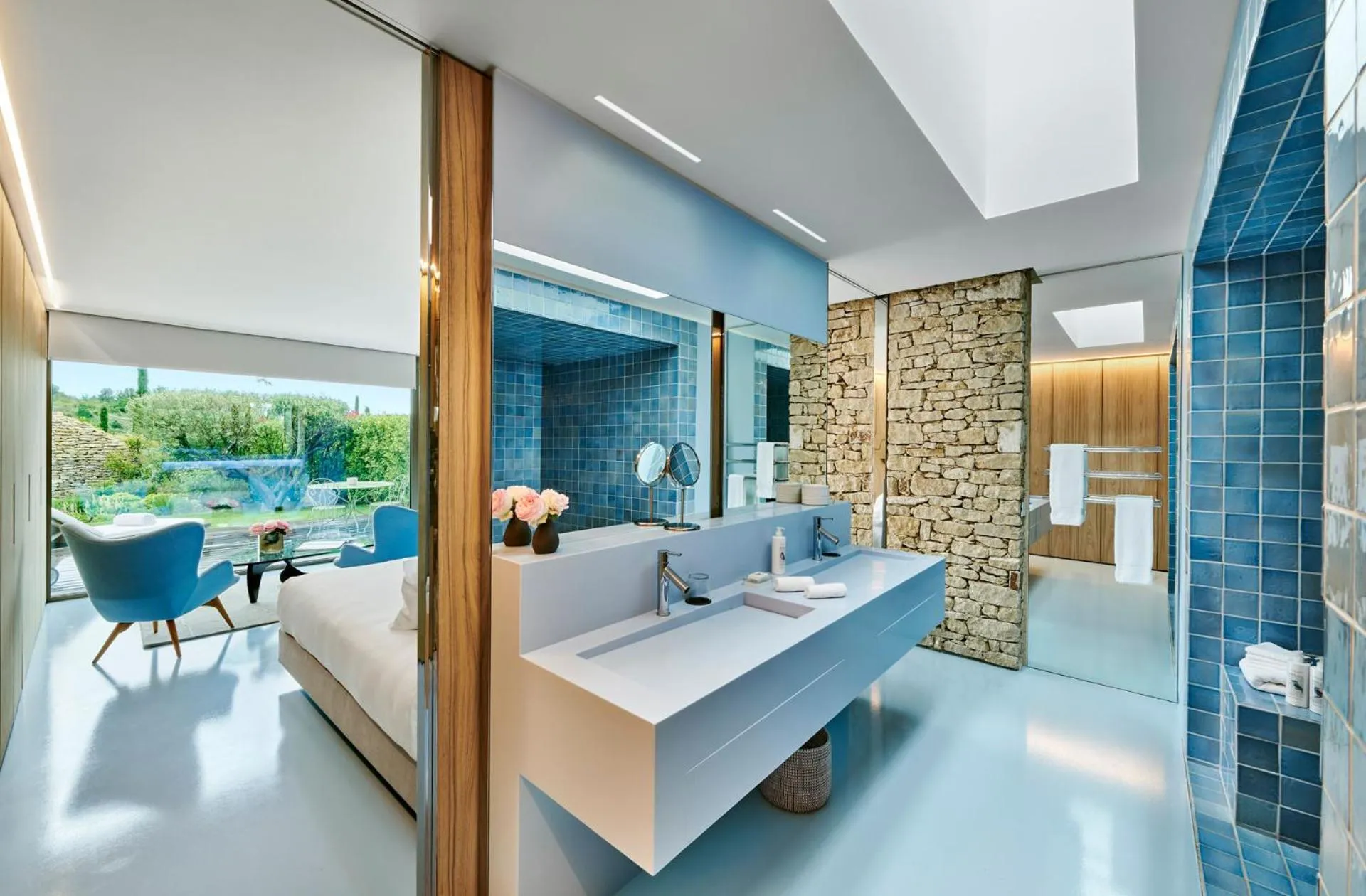 Shower in Domaine des Andéols