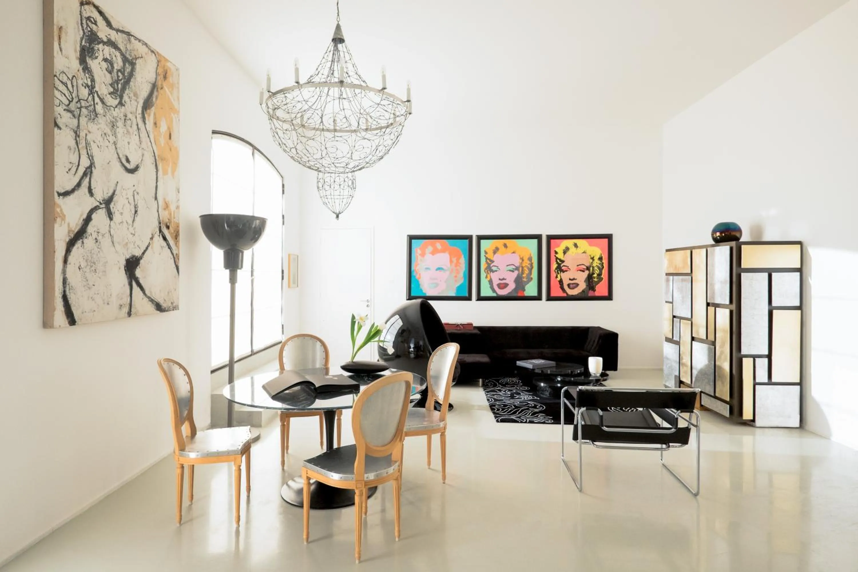 Living room in Domaine des Andéols