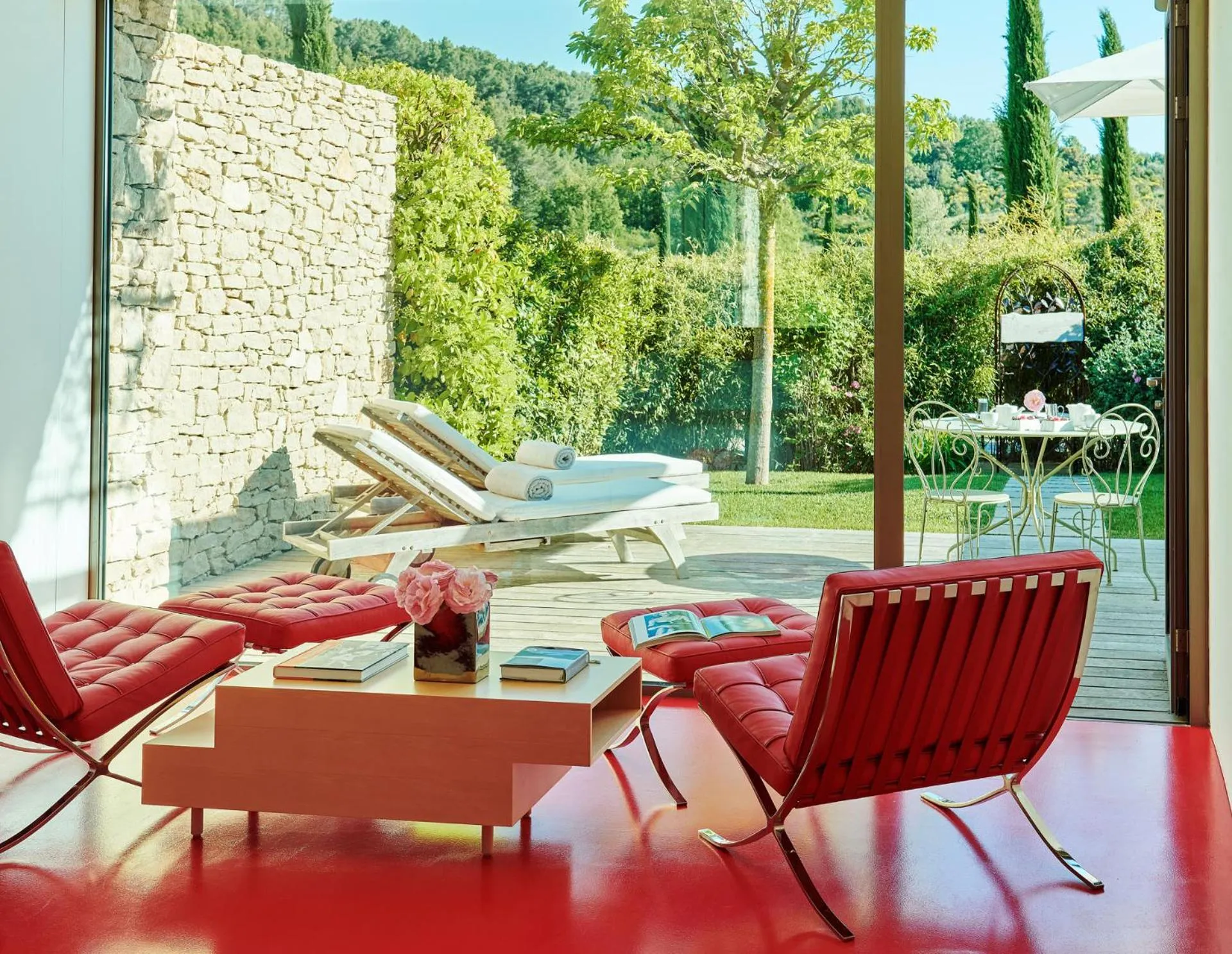 Patio in Domaine des Andéols