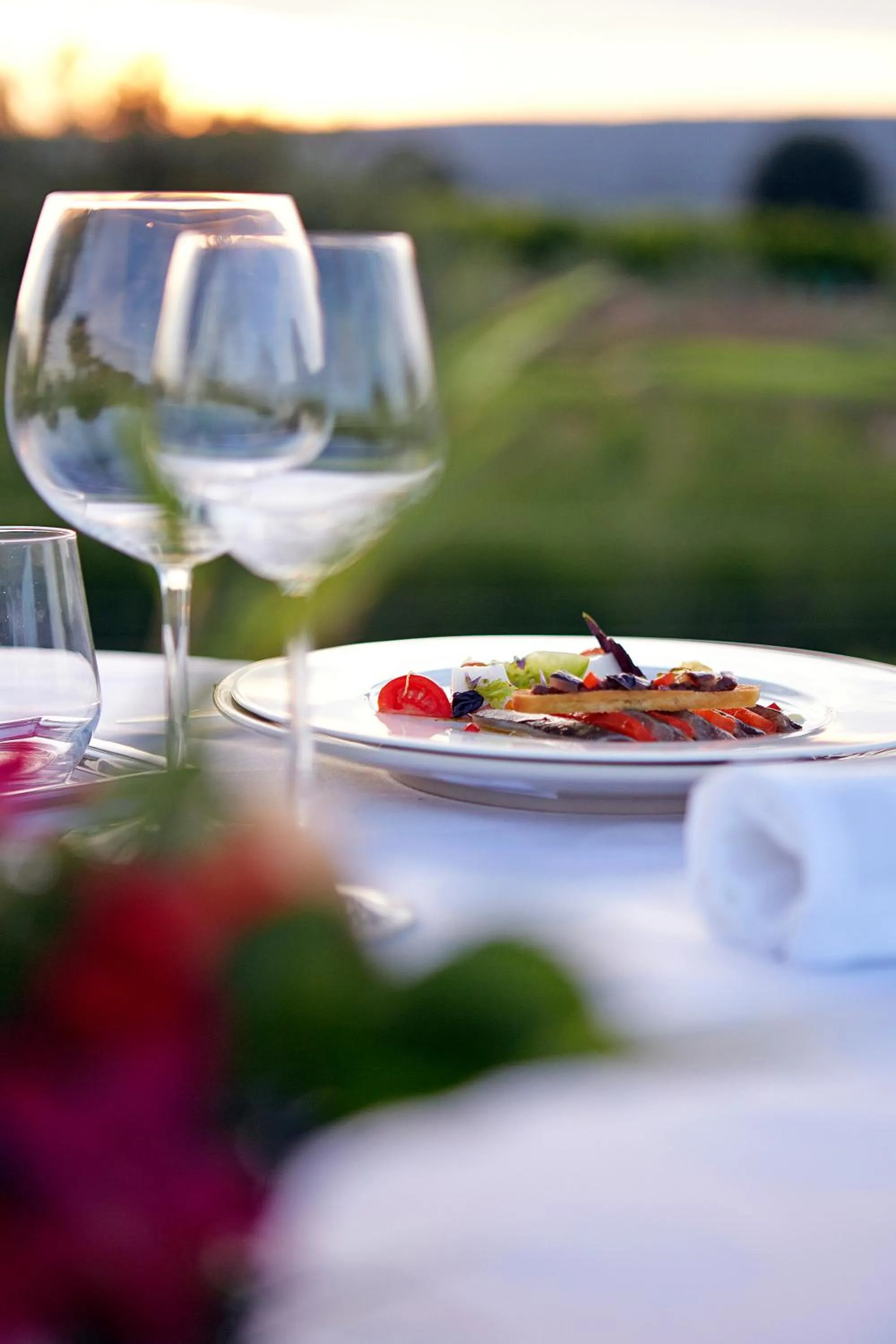 Lunch in Domaine des Andéols