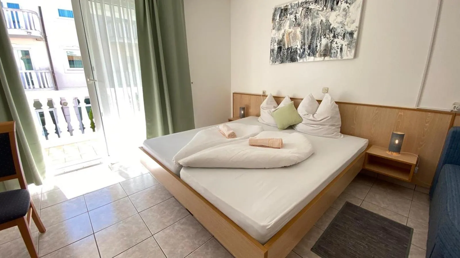 Bedroom, Bed in Villa Osipovica