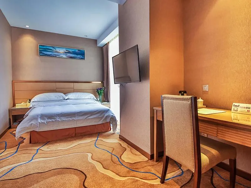 Bed in Vienna International Hotel Huhan Jiedaokou