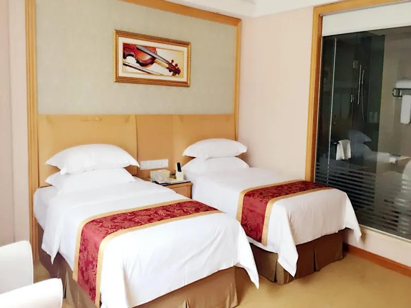 Bed in Vienna Hotel Sanya Yalong Bay Qianguqing