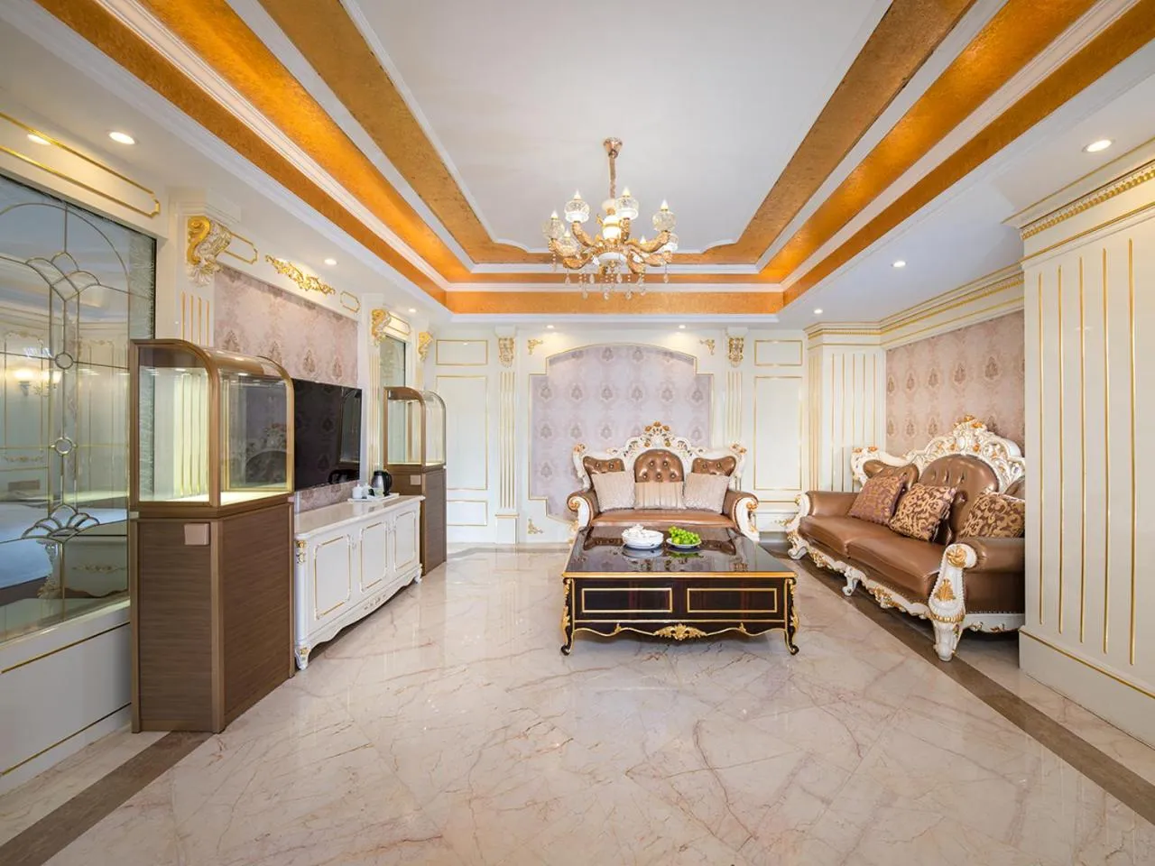 Living room in Vienna International Hotel Jieyang Yangmei Jade hotel