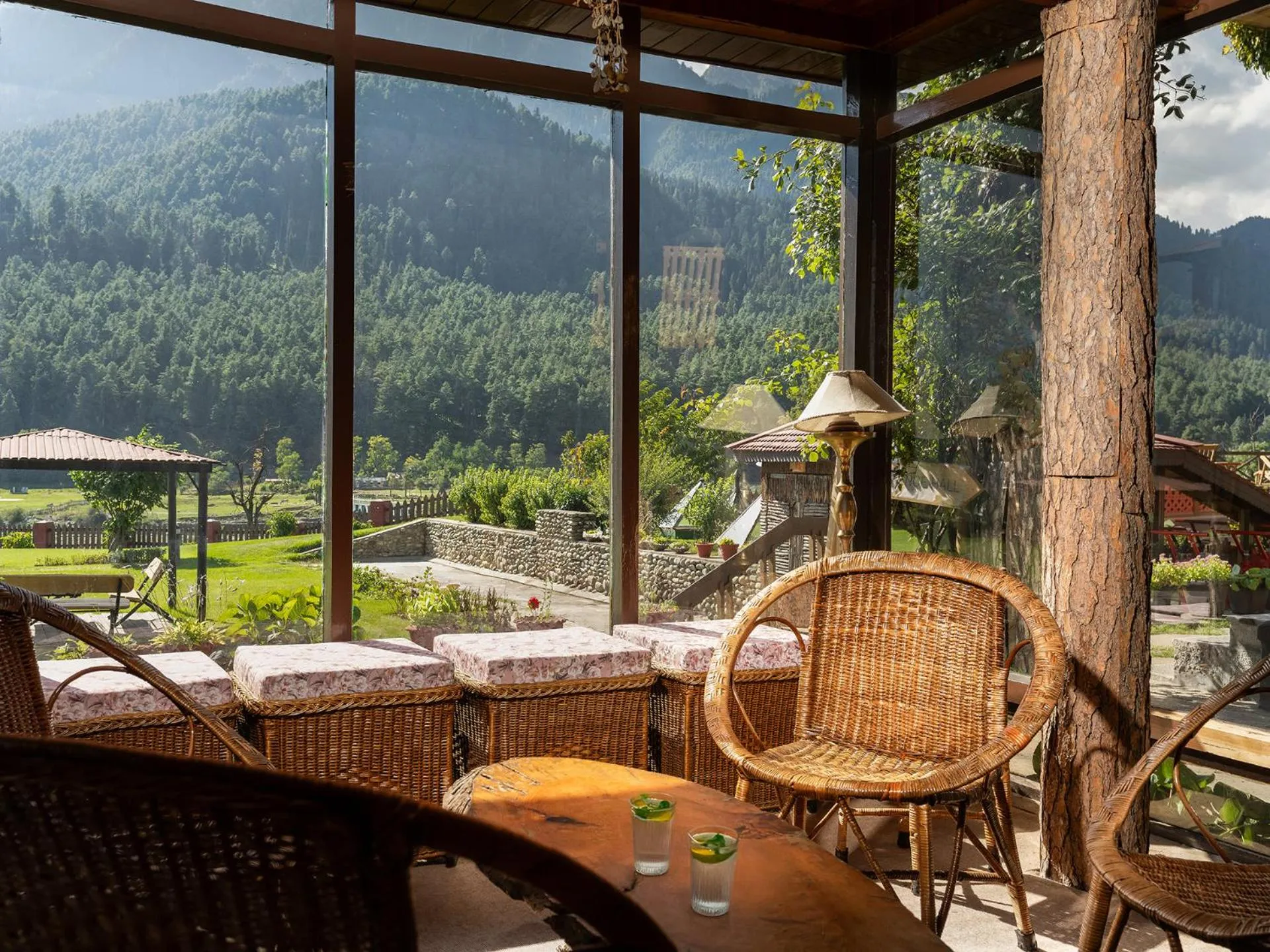 View (from property/room) in Pahalgam Hotel Riverside Luxury