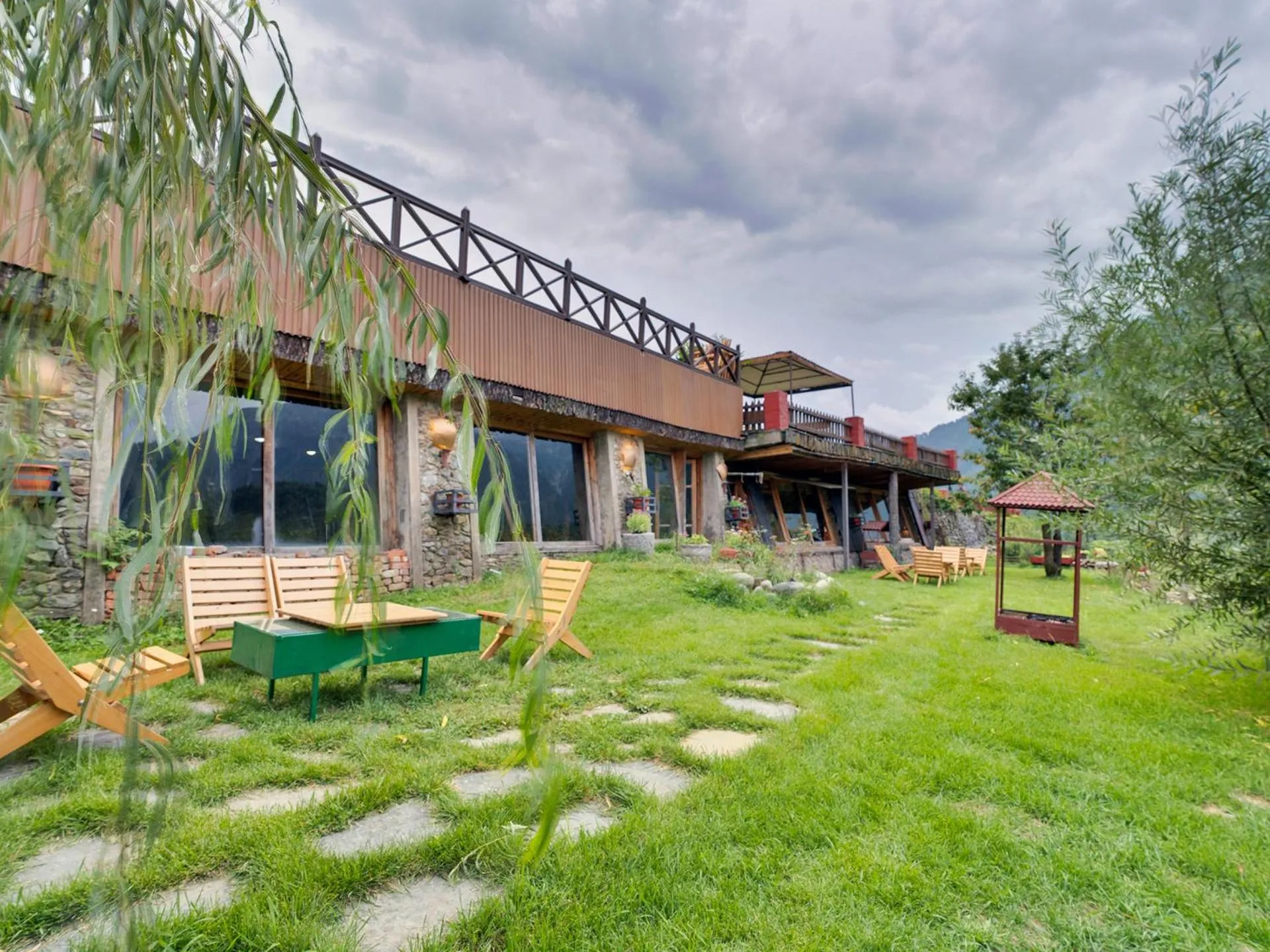 View (from property/room) in Pahalgam Hotel Riverside Luxury