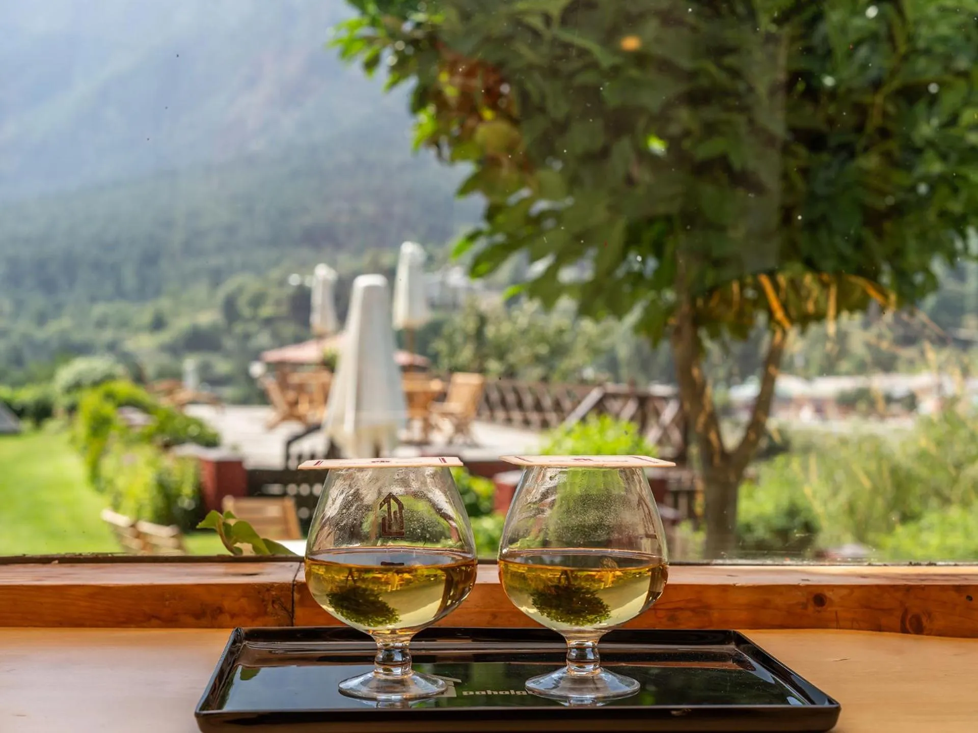 View (from property/room) in Pahalgam Hotel Riverside Luxury