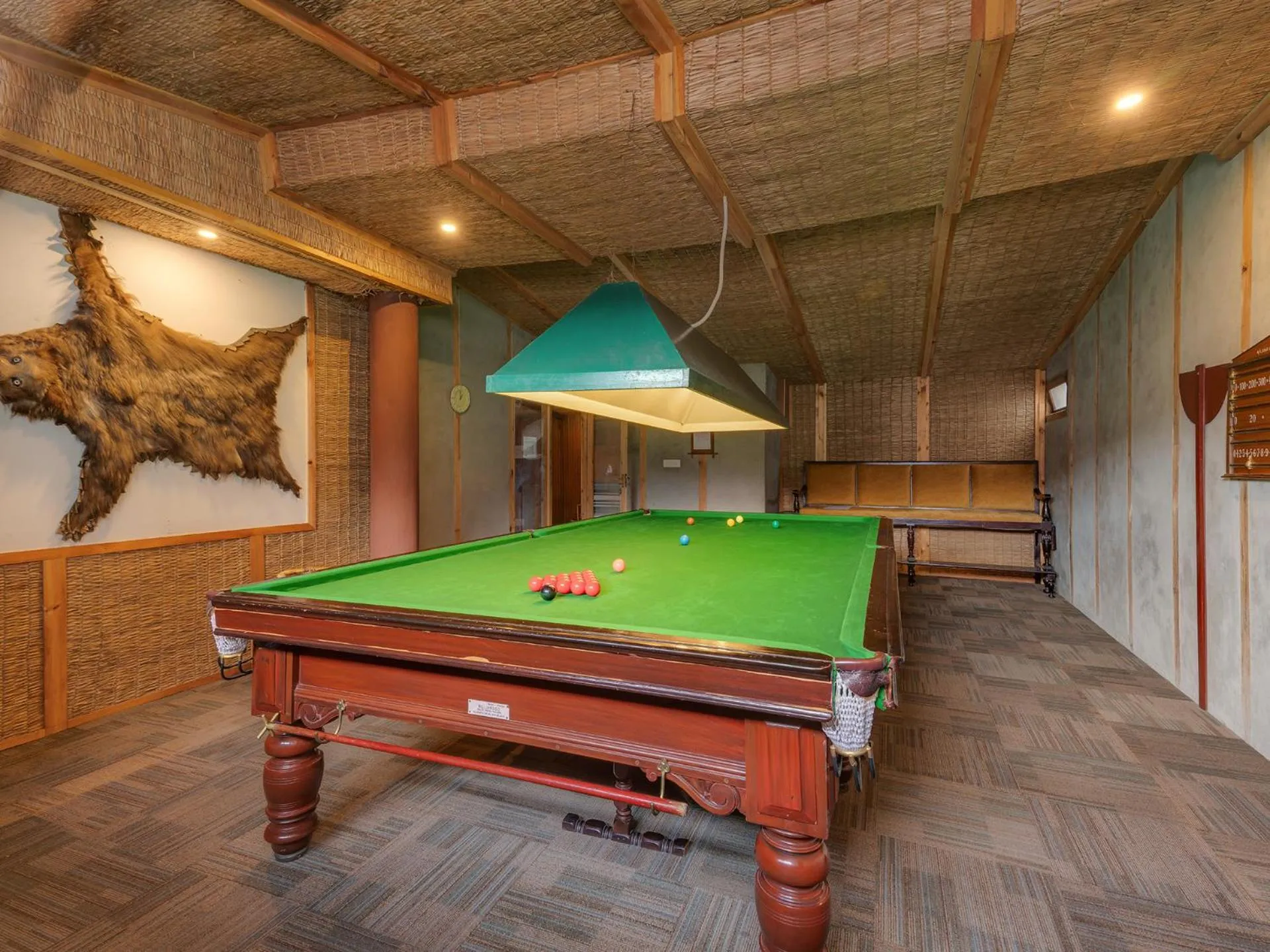 Billiard in Pahalgam Hotel Riverside Luxury