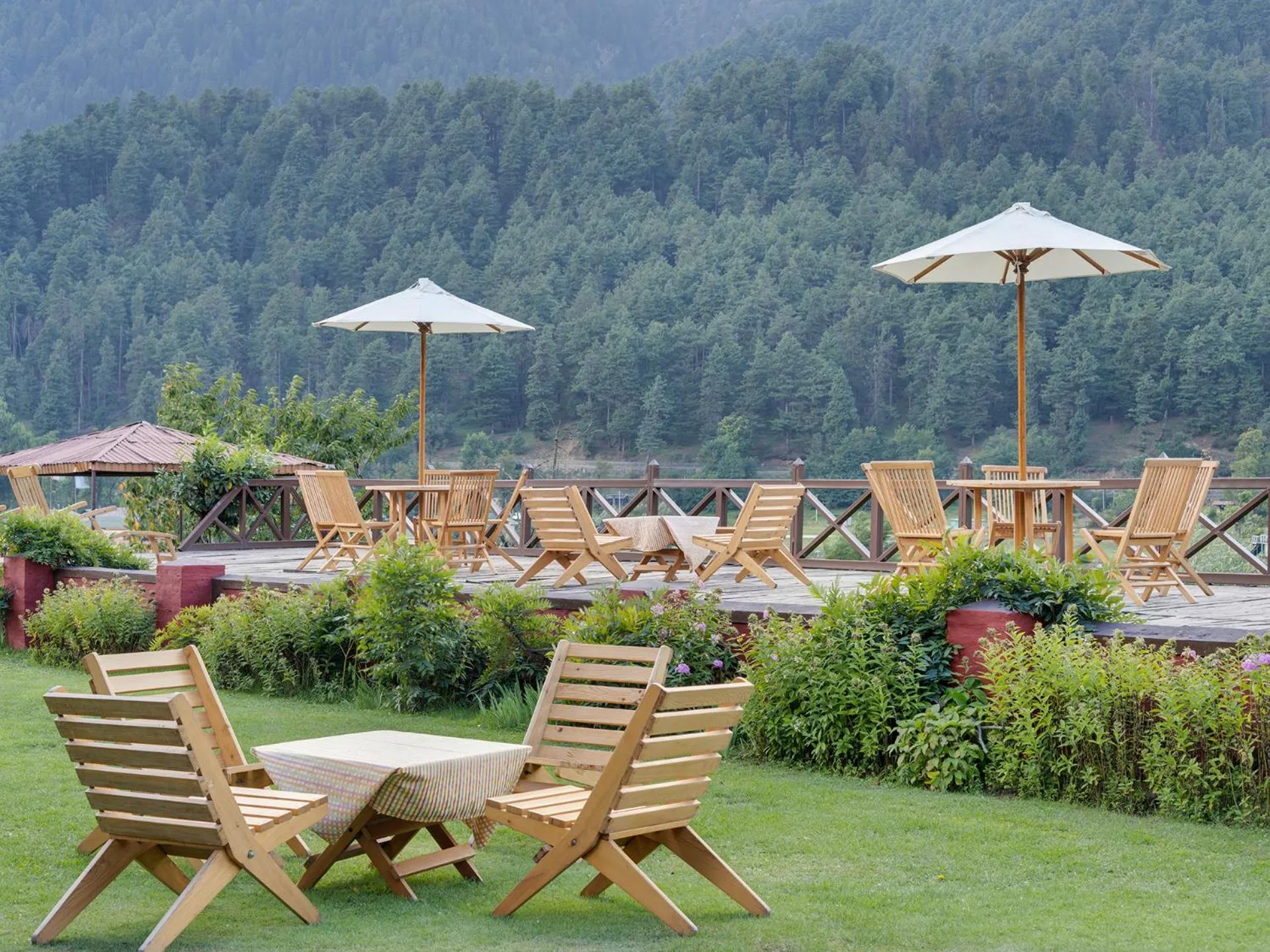 View (from property/room) in Pahalgam Hotel Riverside Luxury