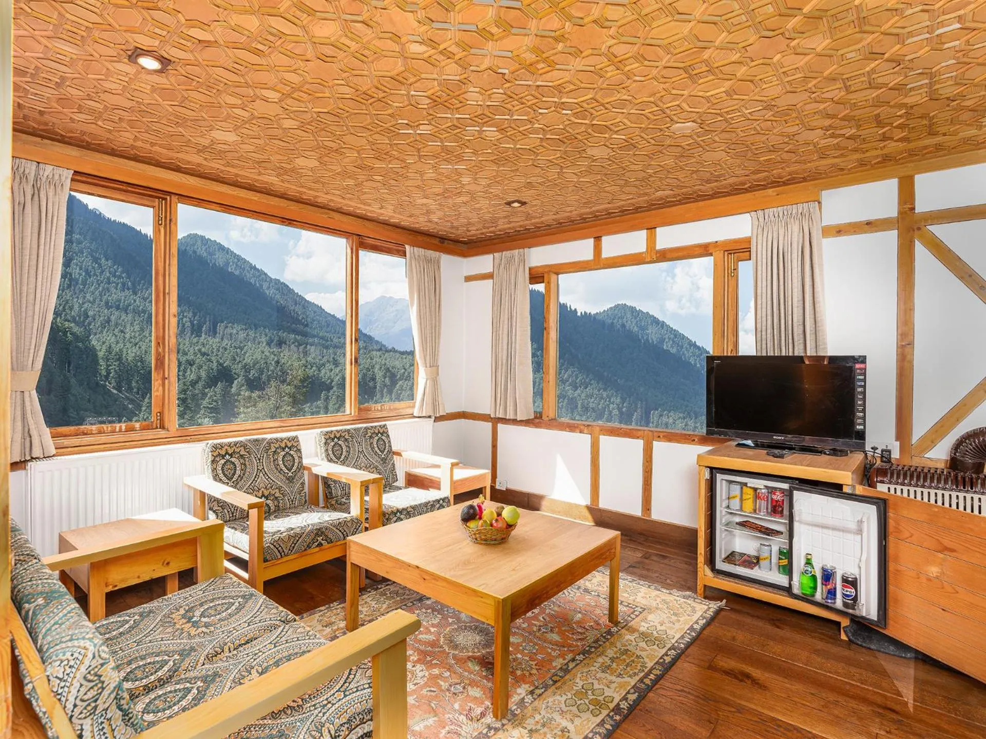 View (from property/room) in Pahalgam Hotel Riverside Luxury