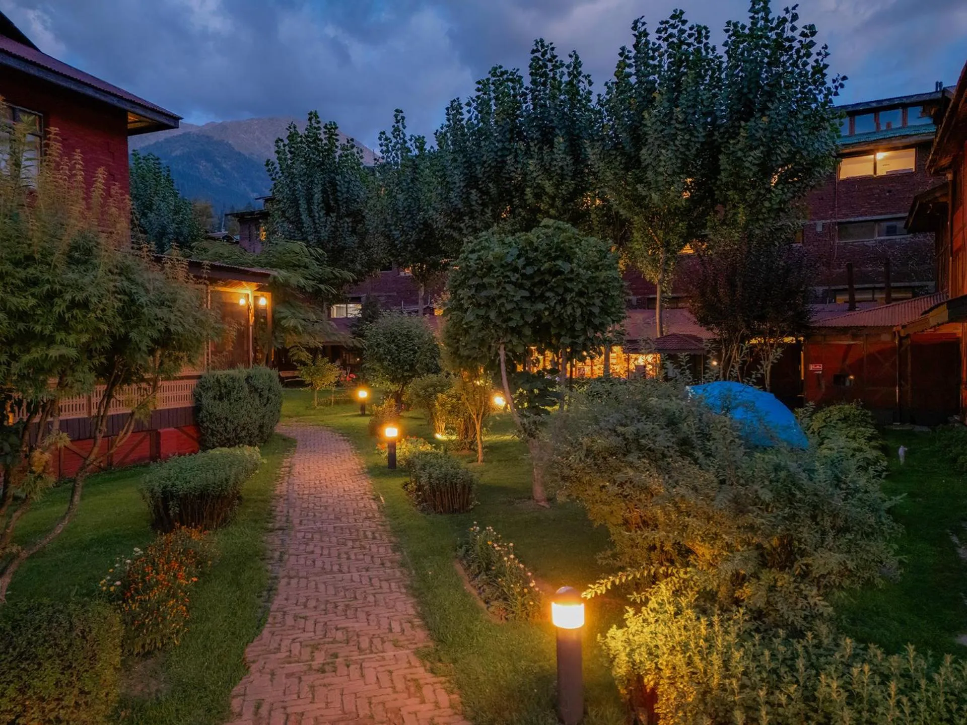 Night in Pahalgam Hotel Riverside Luxury